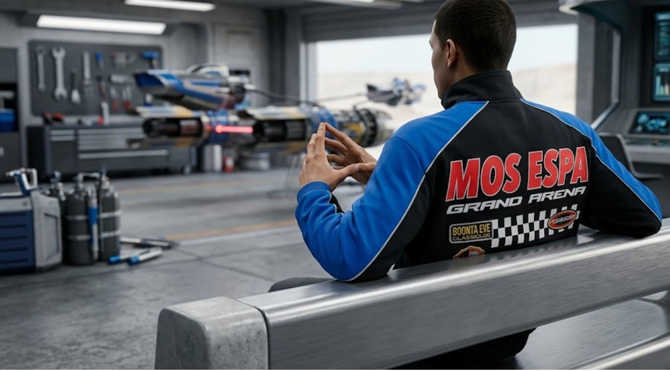How to Get the Star Wars Boonta Eve Classic Racing Jacket for a Futuristic Retro Style