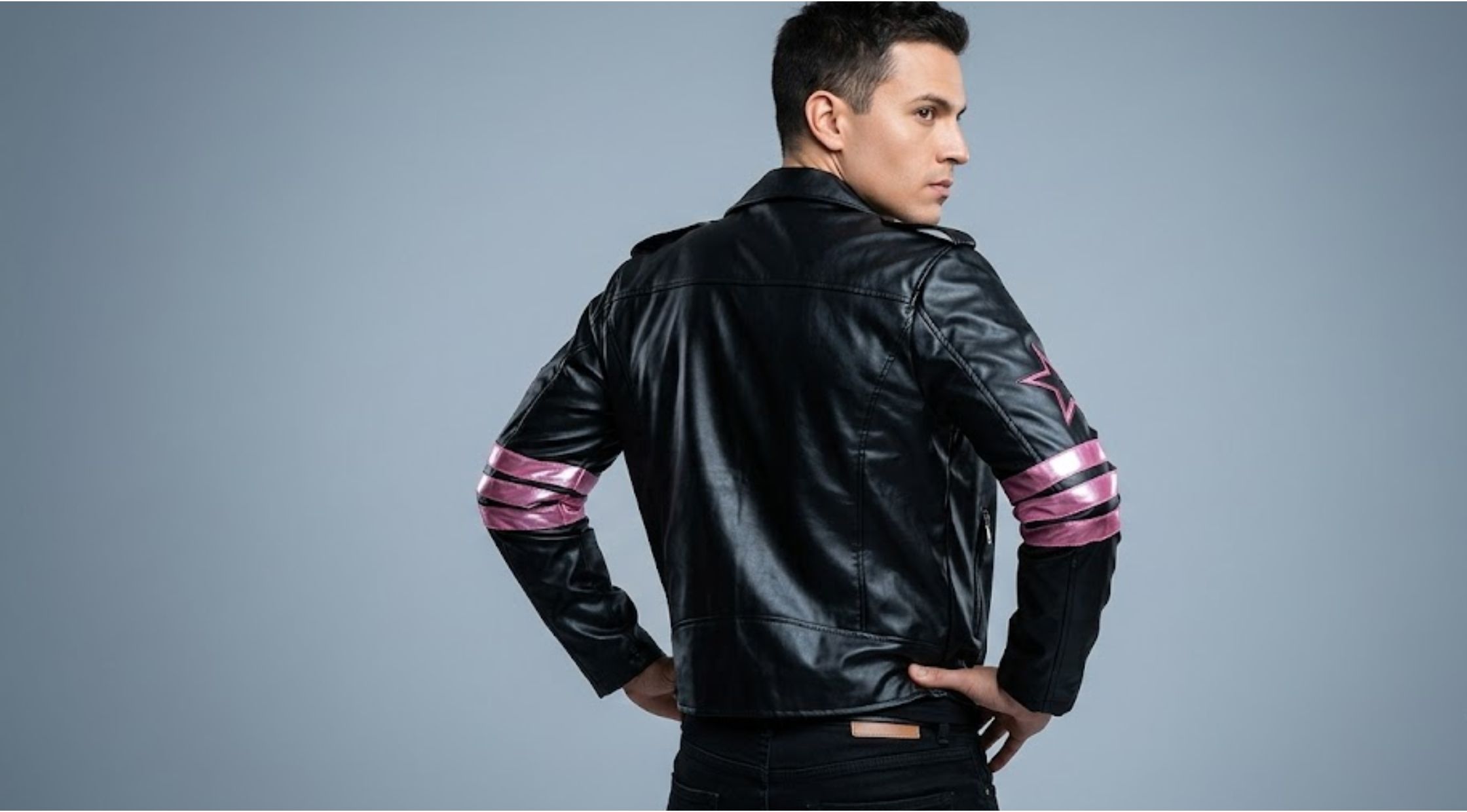 How to Own a Legendary Wrestling Look with the Hitman Bret Hart Wrestler Black Biker Leather Jacket
