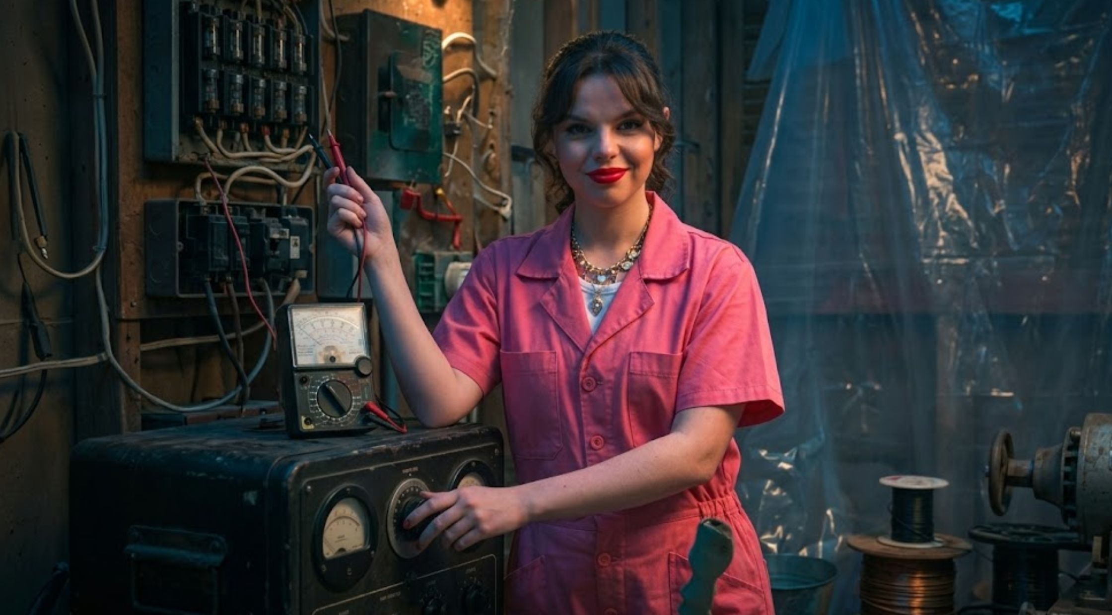 Why Ellie O’Brien’s Pink Utility Jumpsuit on My Life With The Walter Boys is a Summer Workwear-Chic Grail