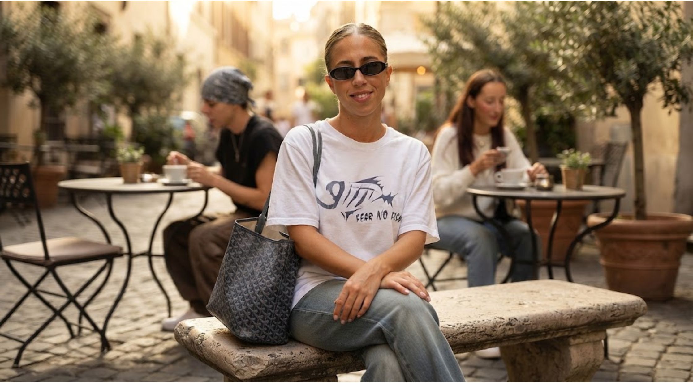 Why Tate McRae’s Fear No Fish White Oversized T-Shirt is a Pop-Girl Streetwear Grail