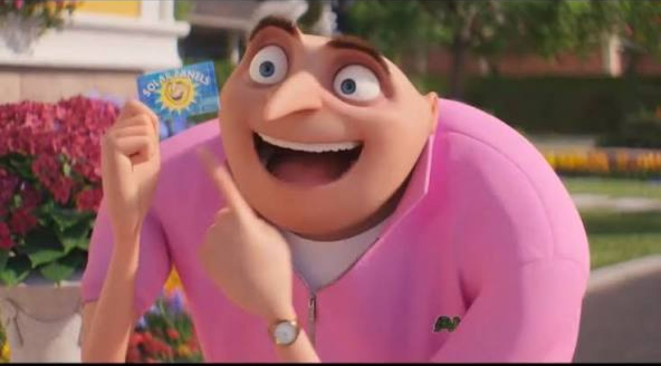 Why Gru’s Pink Quarter-Zip Polo Shirt in Despicable Me 4 is an Iconic Animated Comedy Style Grail
