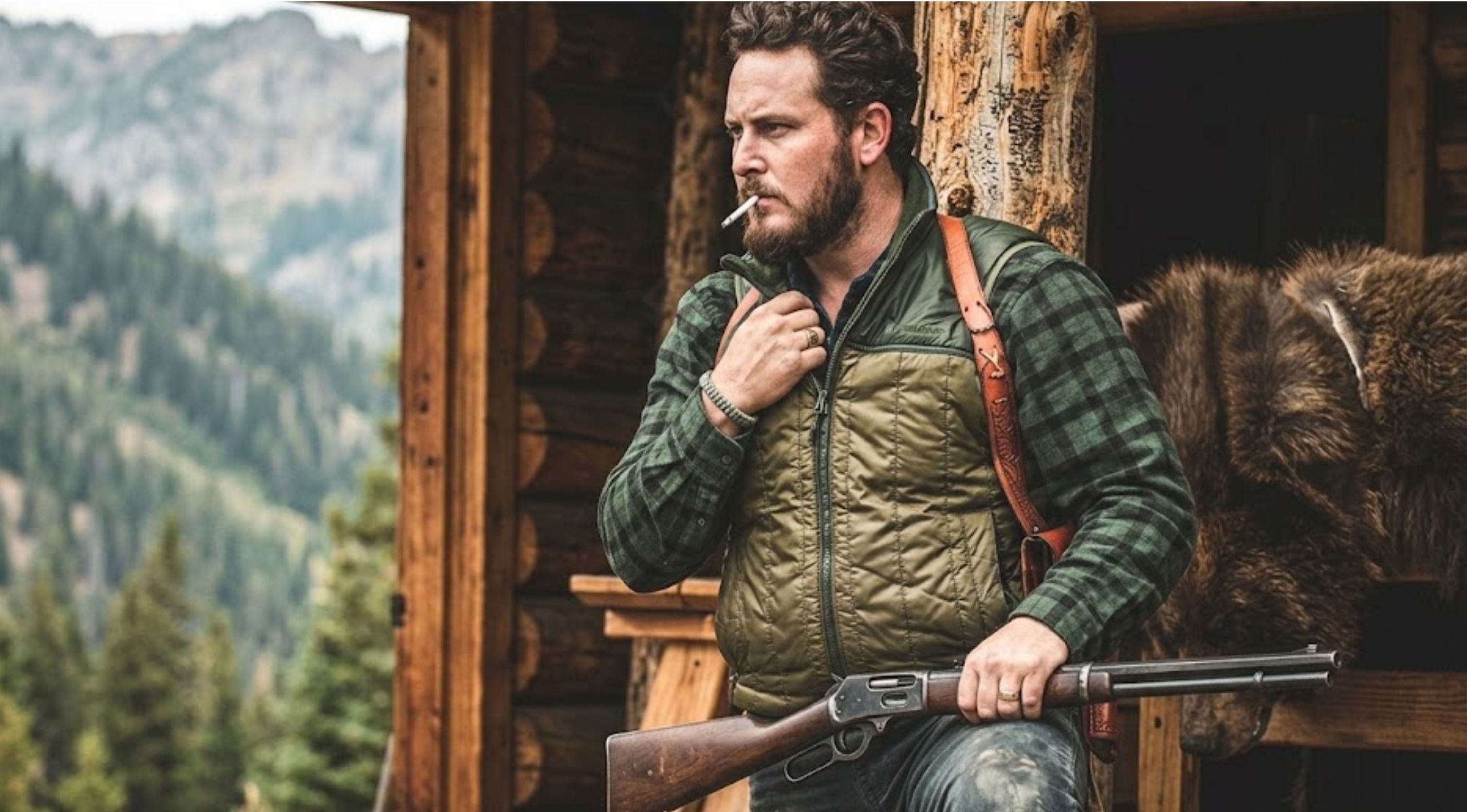 Why Rip Wheeler’s Olive Green Quilted Vest in Yellowstone is a Rugged Western Fashion Grail