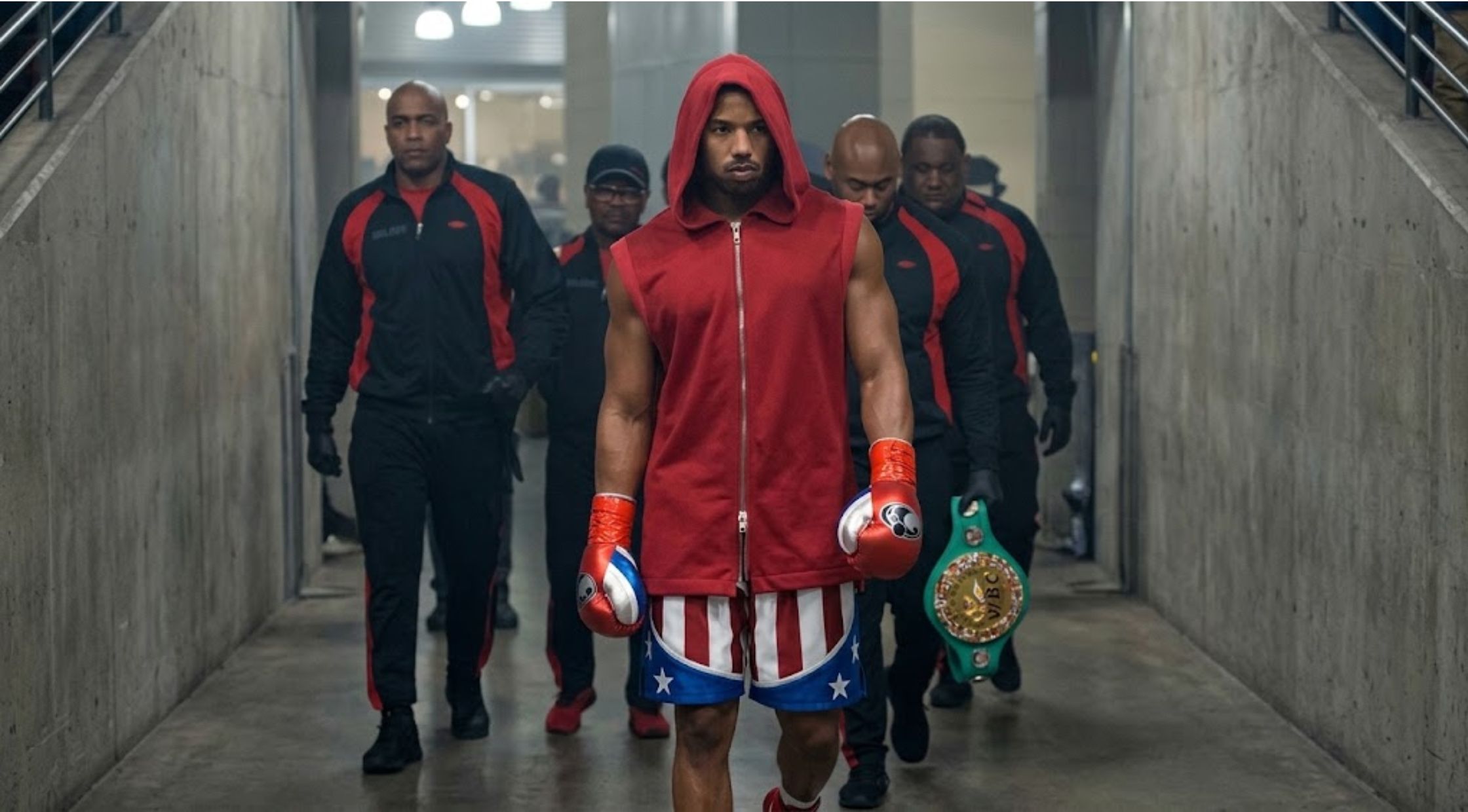 Why Adonis Creed’s Red Hooded Vest in Creed II is a Boxing & Streetwear Grail