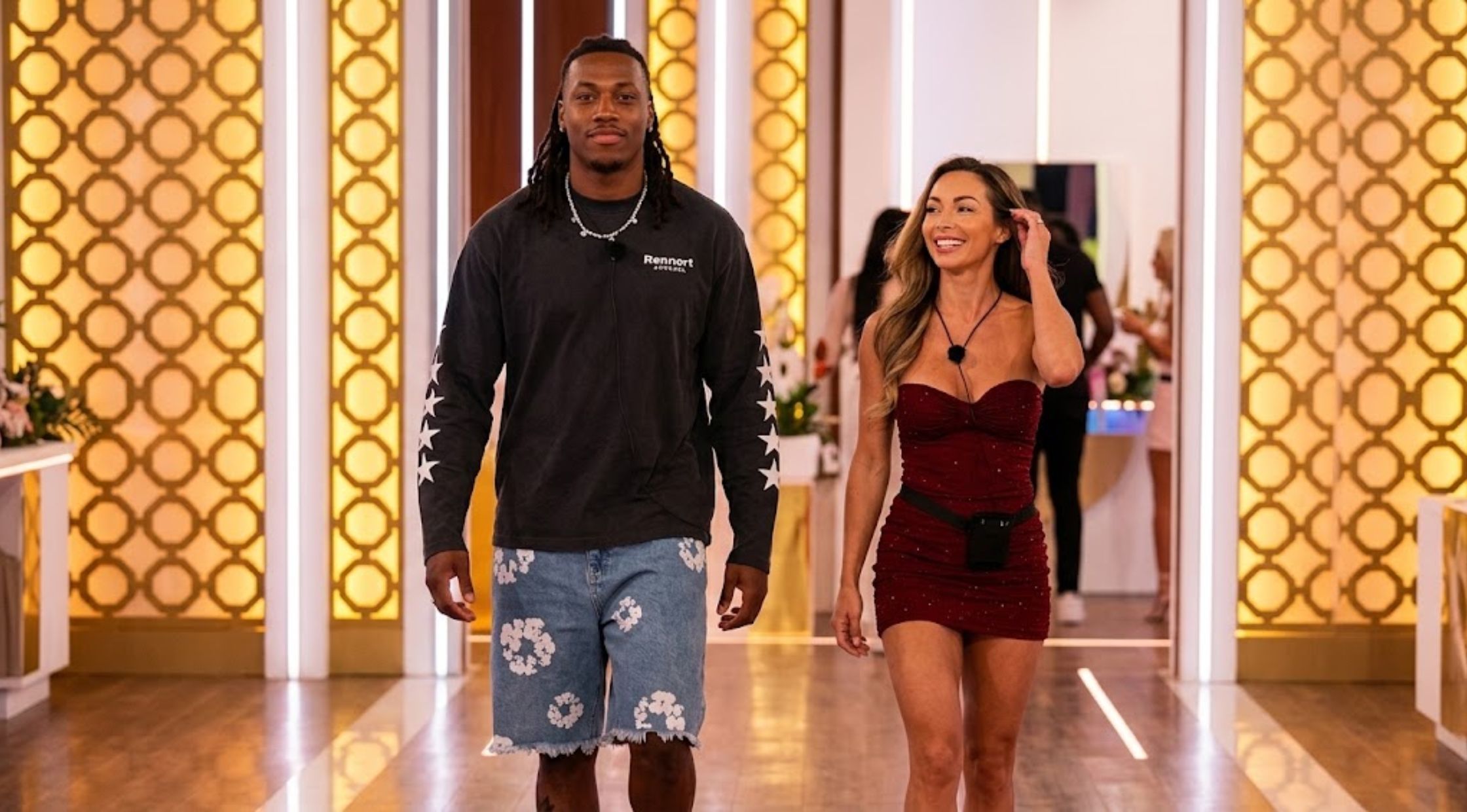 Why Shaq Muhammad’s Raw Hem Floral Denim Shorts in Love Island UK All Stars S3 is a Summer Reality TV Grail