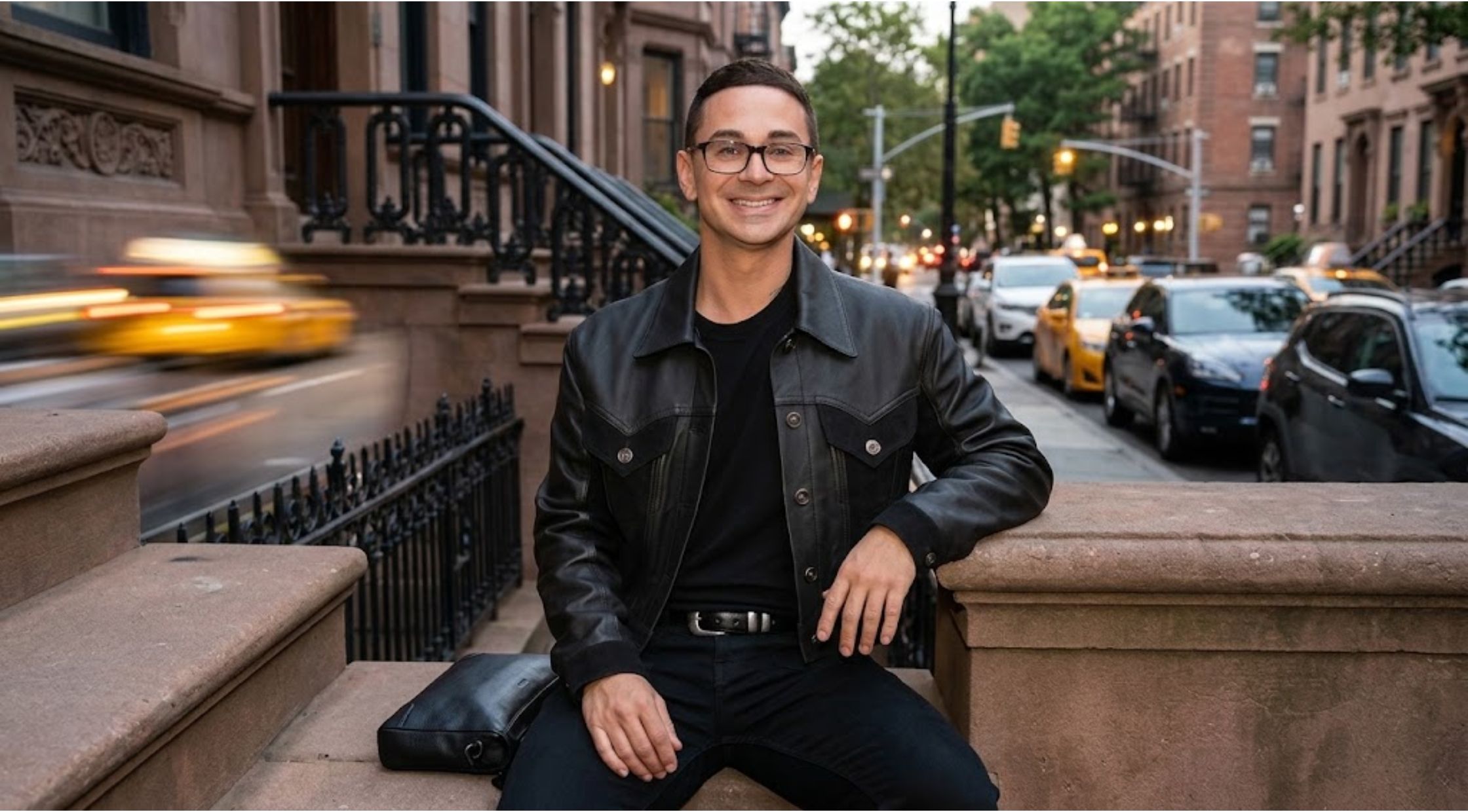 Why Christian Siriano’s Western Leather Trucker Jacket in NYC is a High-Fashion Grail