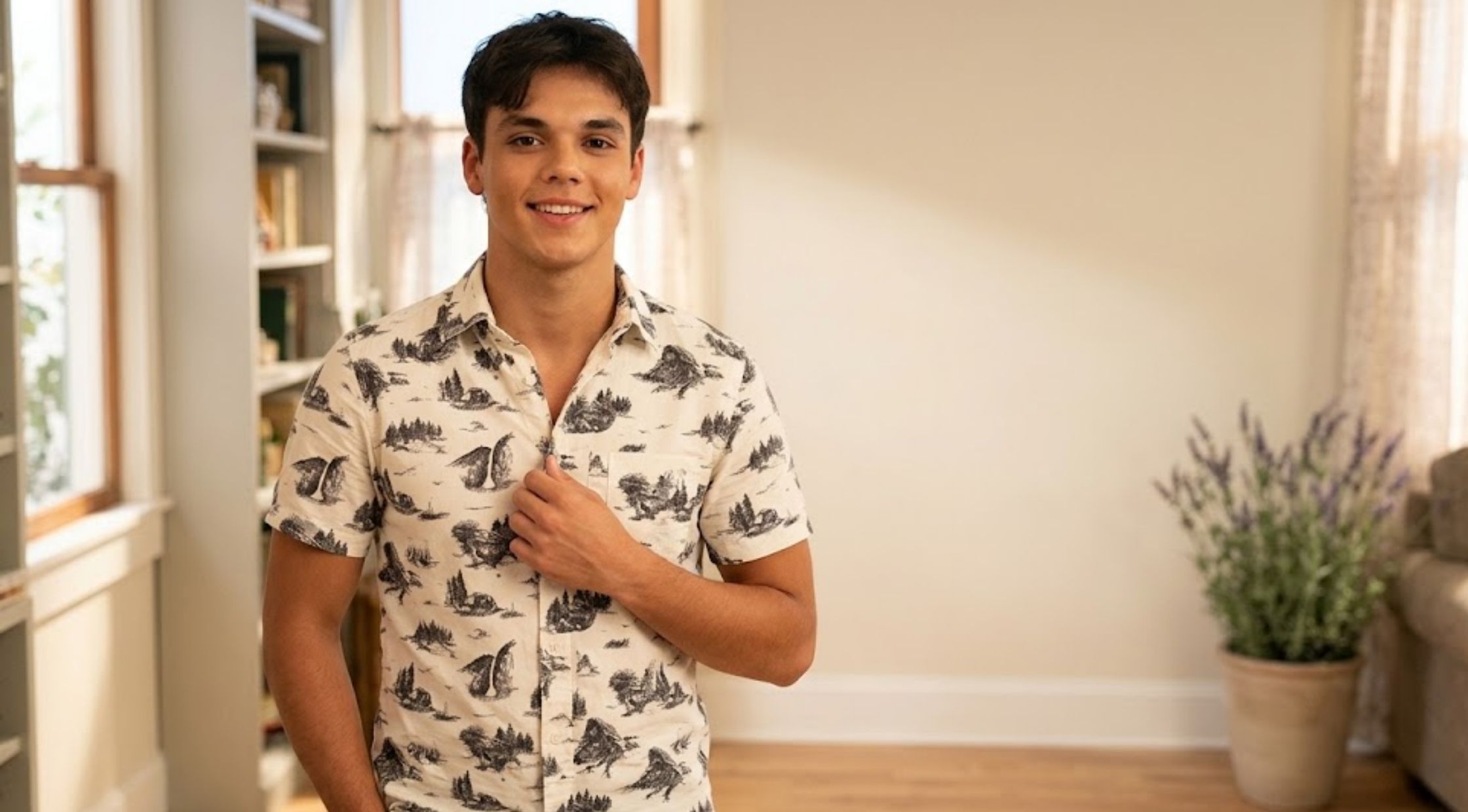 Why Naveen Paddock’s Wilderness Toile Shirt in My Life With the Walter Boys S3 is a TV Fashion Grail