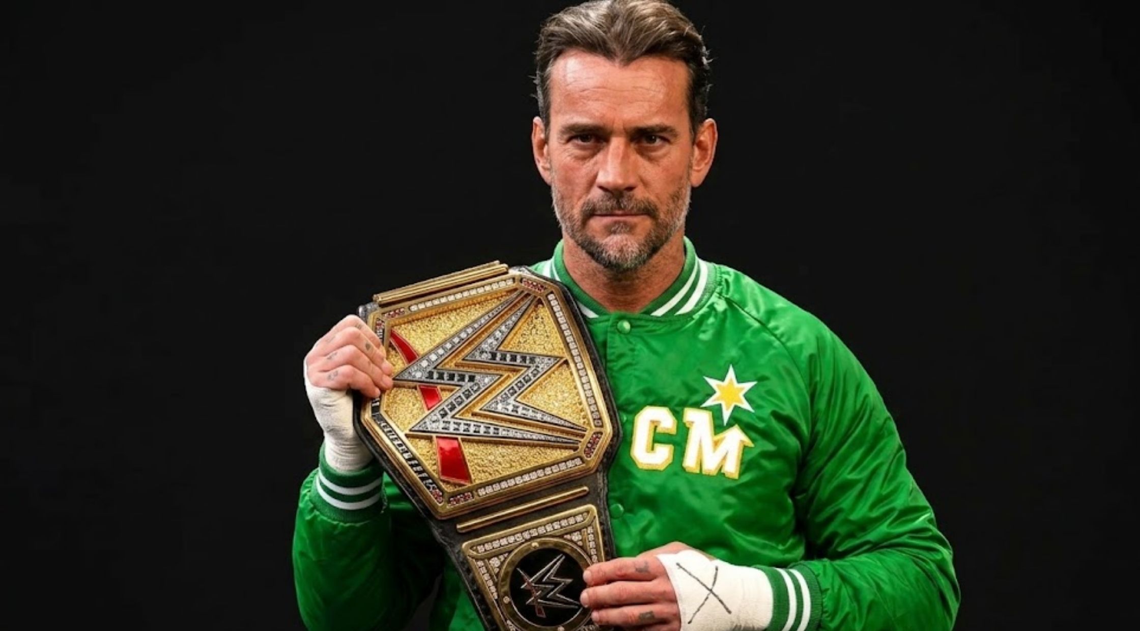 How to Style the WWE CM Punk Minnesota North Stars Green Bomber Jacket
