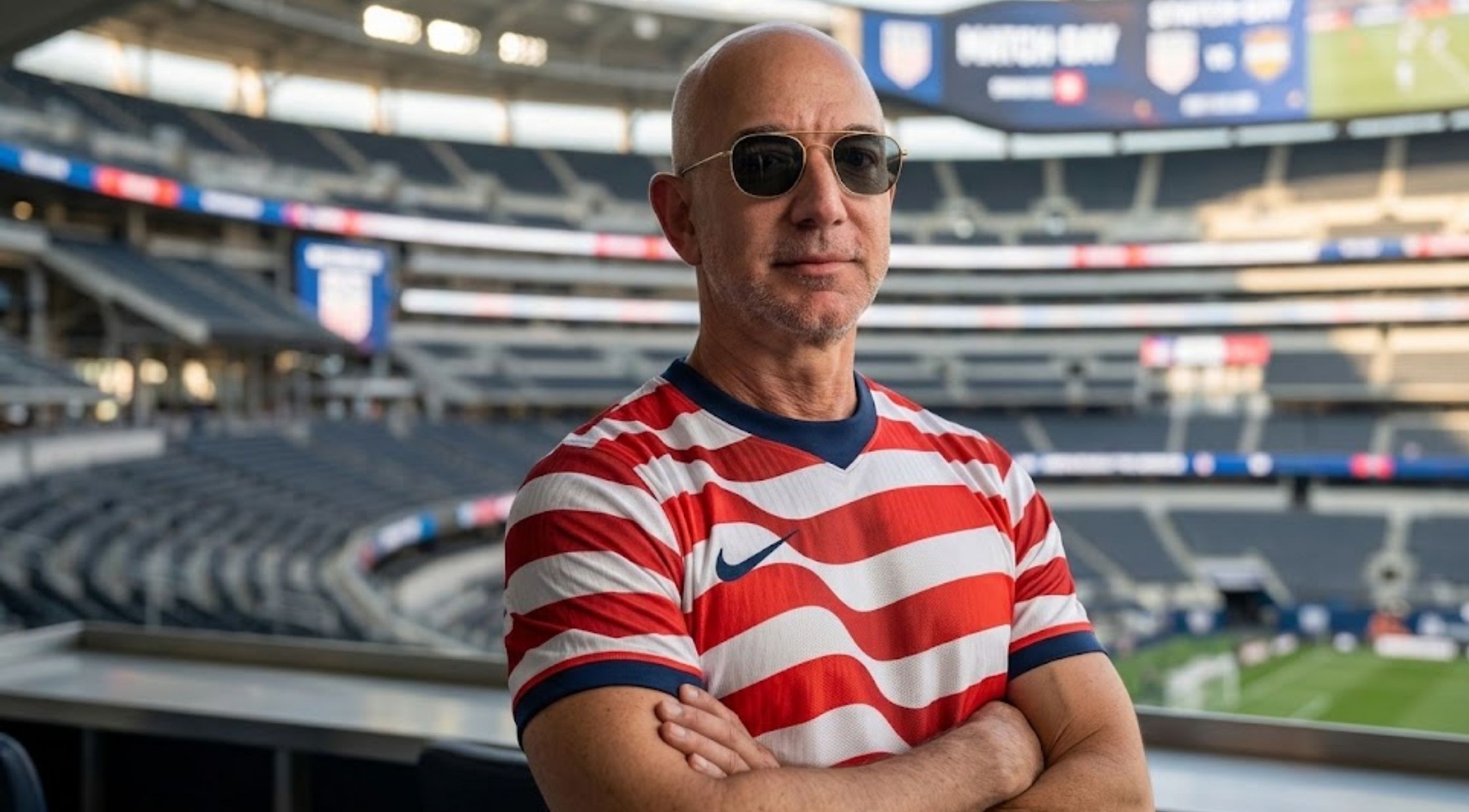 How to Get the Jeff Bezos FIFA World Cup 2026 USA v Belgium Jersey Look