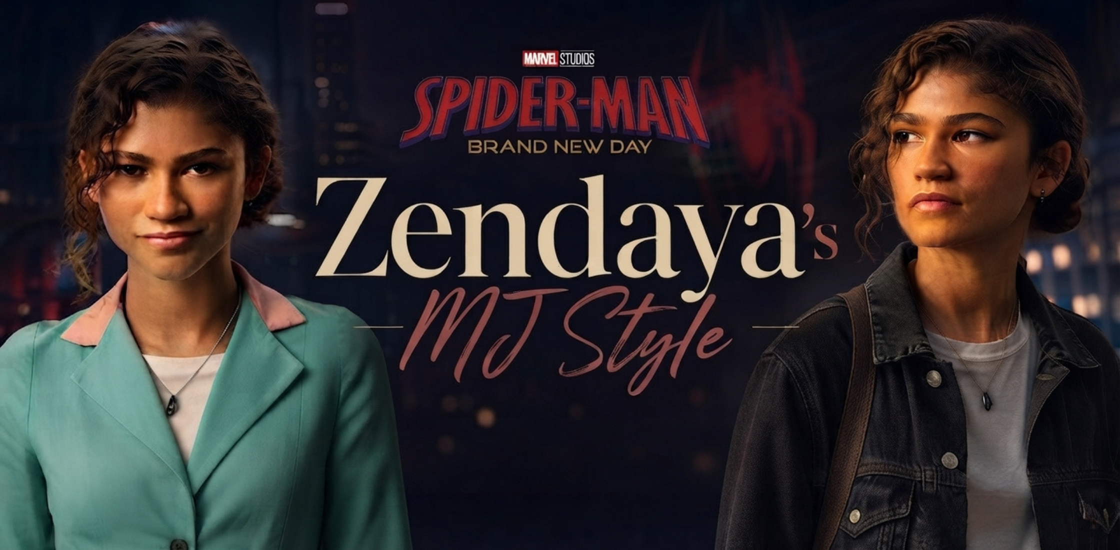 Zendaya as MJ in Spider-Man: Brand New Day fashion