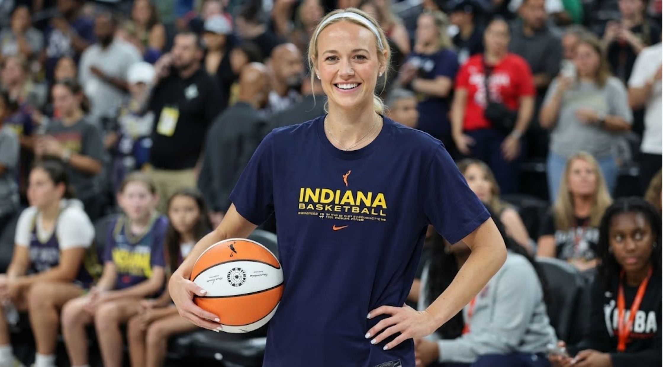 How to Style the Sophie Cunningham Indiana Basketball Blue T-Shirt