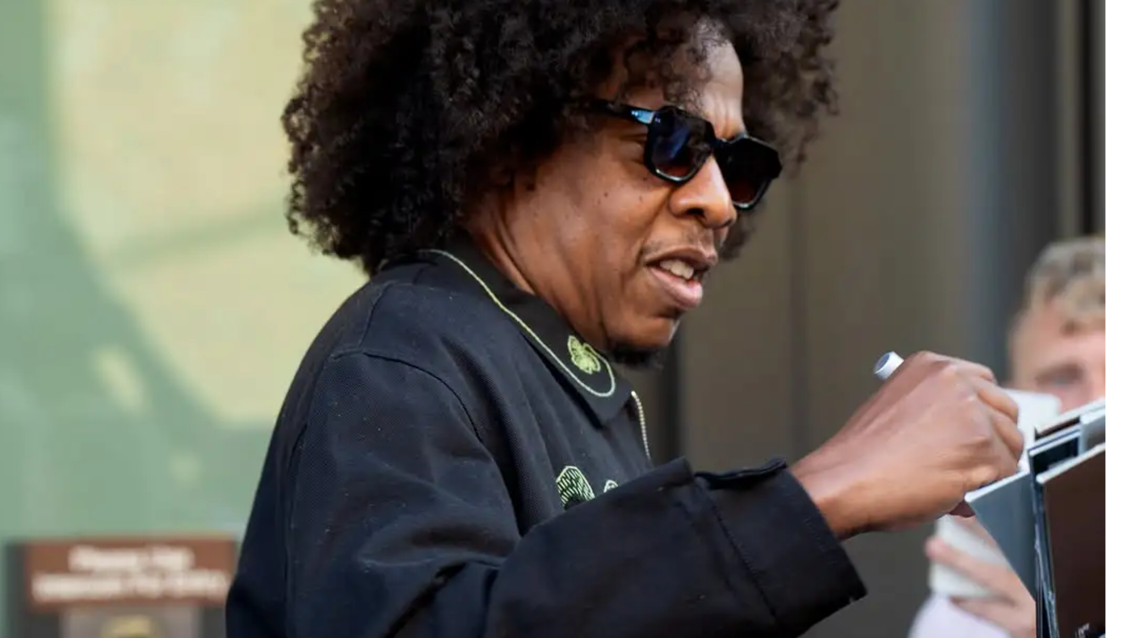 Looking for the Jay-Z Black Embroidered Jacket? Get the Iconic Streetwear Look