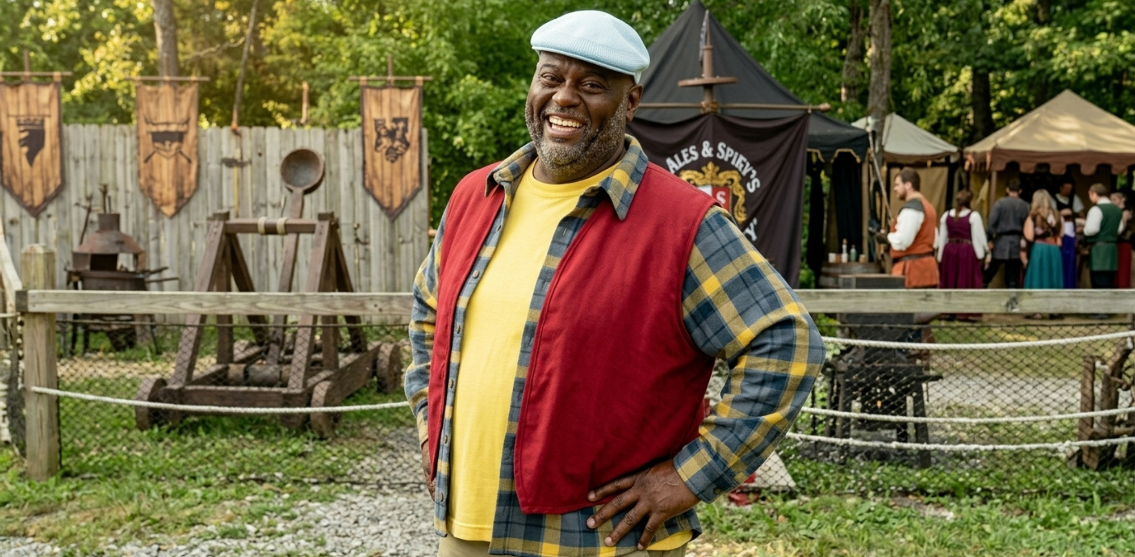 Happy Gilmore 2 Lavell Crawford Slim Peterson Red Vest