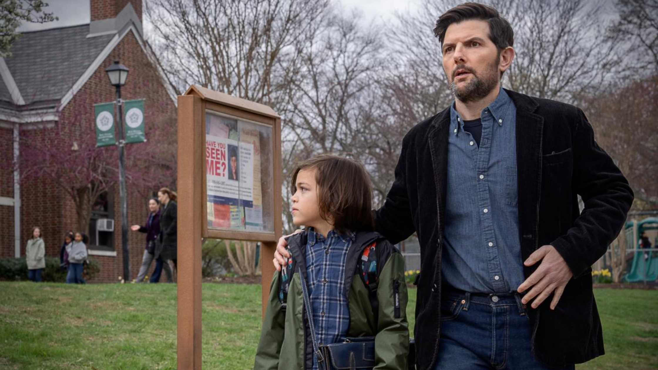 Looking for The Whisper Man Adam Scott Blazer? Get Tom Kennedy’s Dark, Refined Look