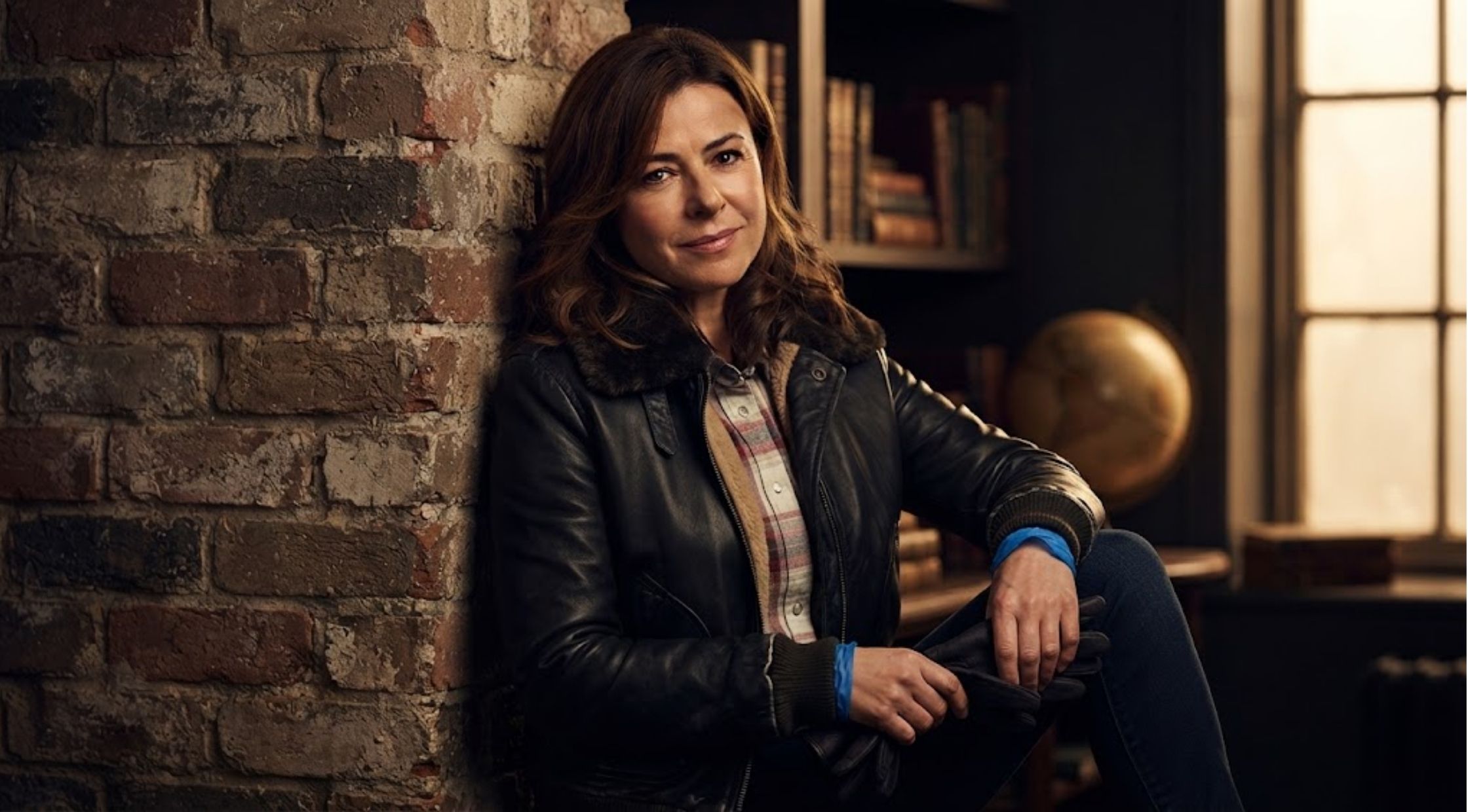 How to Get the Look The Crow Girl S02 Jeanette Kilburn Flight Jacket