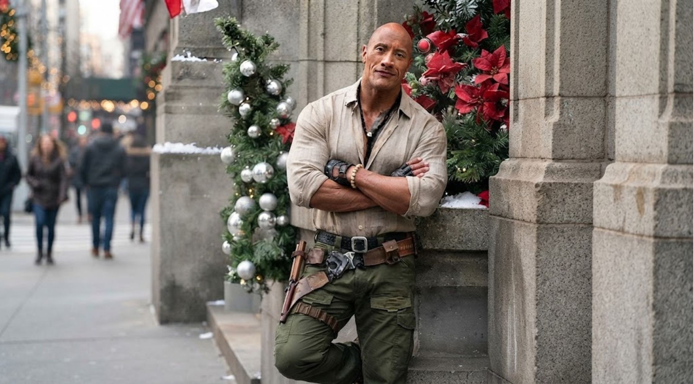 How to Style the Dwayne Johnson Los Angeles Shirt for a Rugged Explorer Look