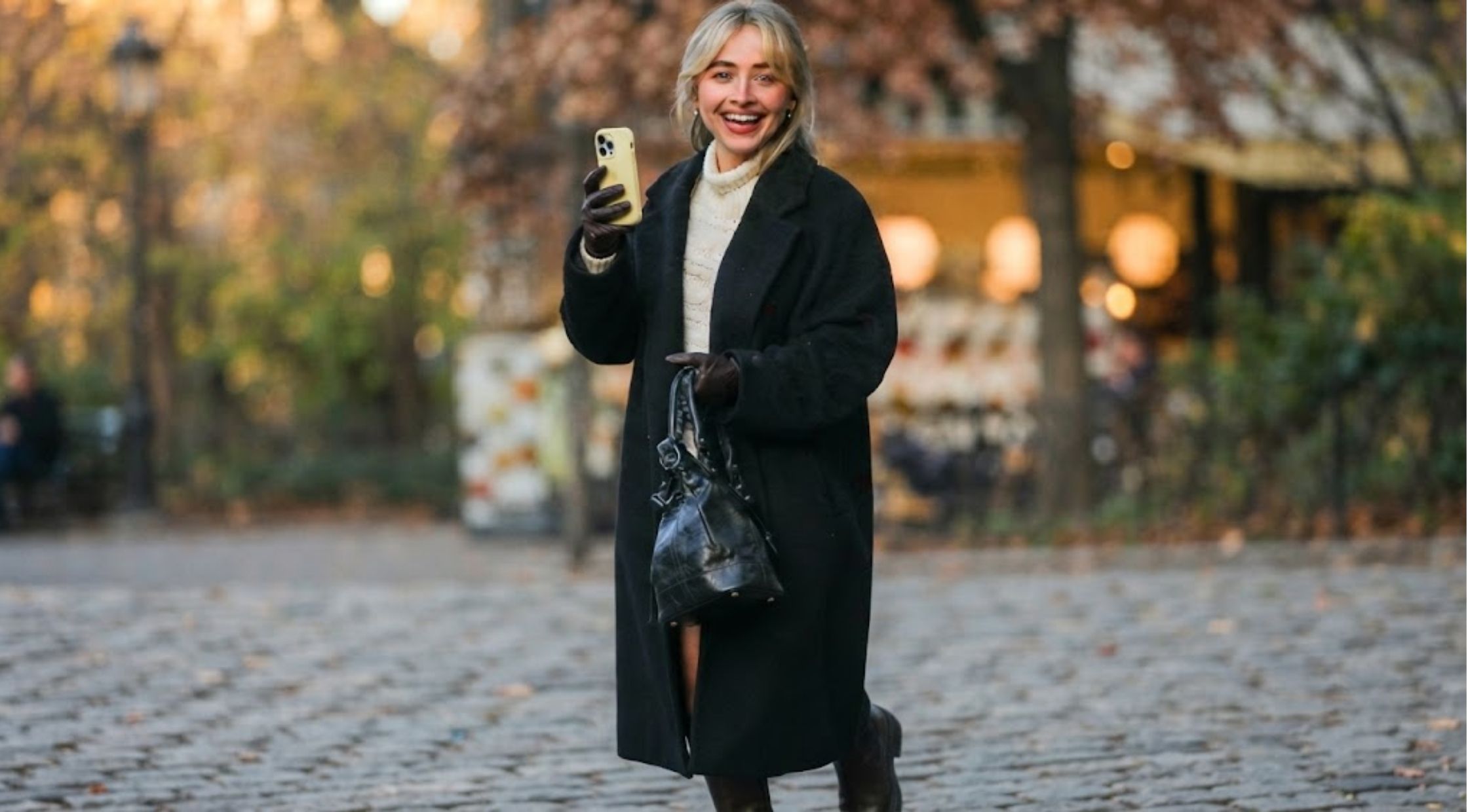 How to Style the Sabrina Carpenter NYC Long Coat for a Cozy Street Look