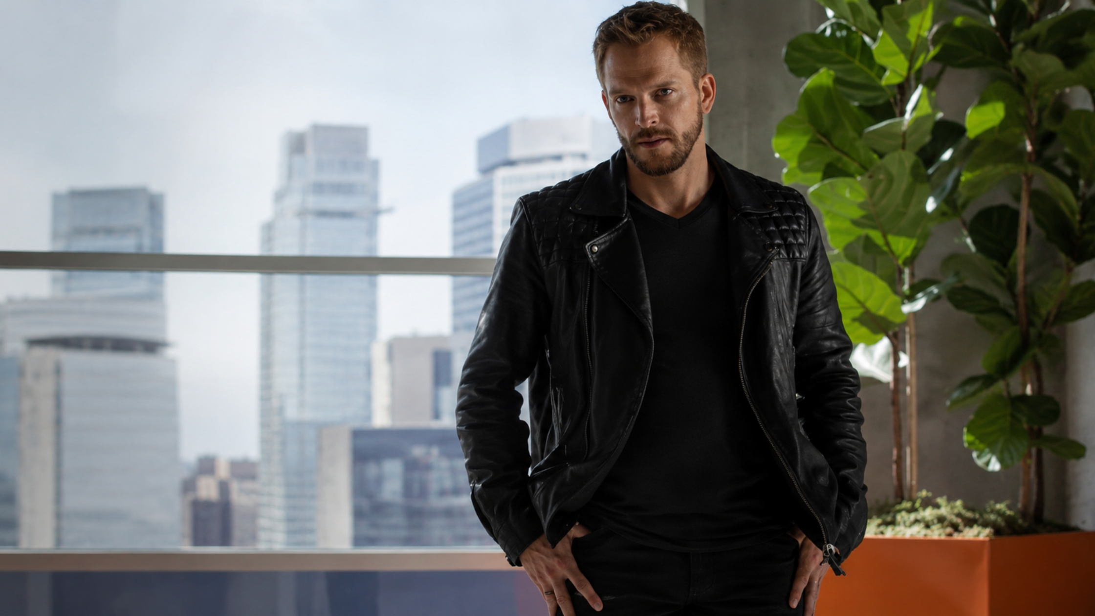 How to Get Mark Blaine’s Stylish Look with The Flash Quilted Leather Jacket