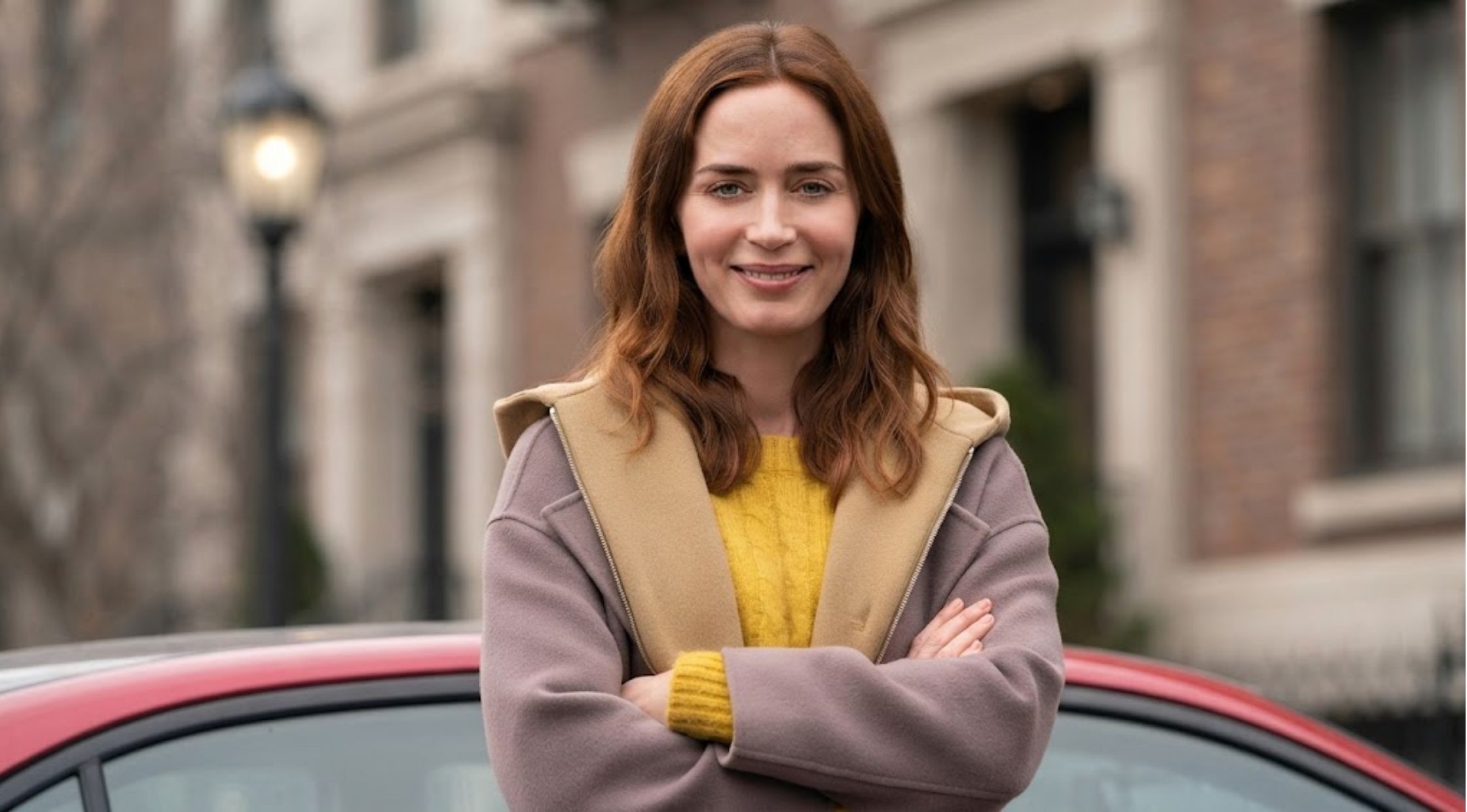 Looking for a Timeless Winter Statement Try the Disclosure Day Emily Blunt Wool Coat