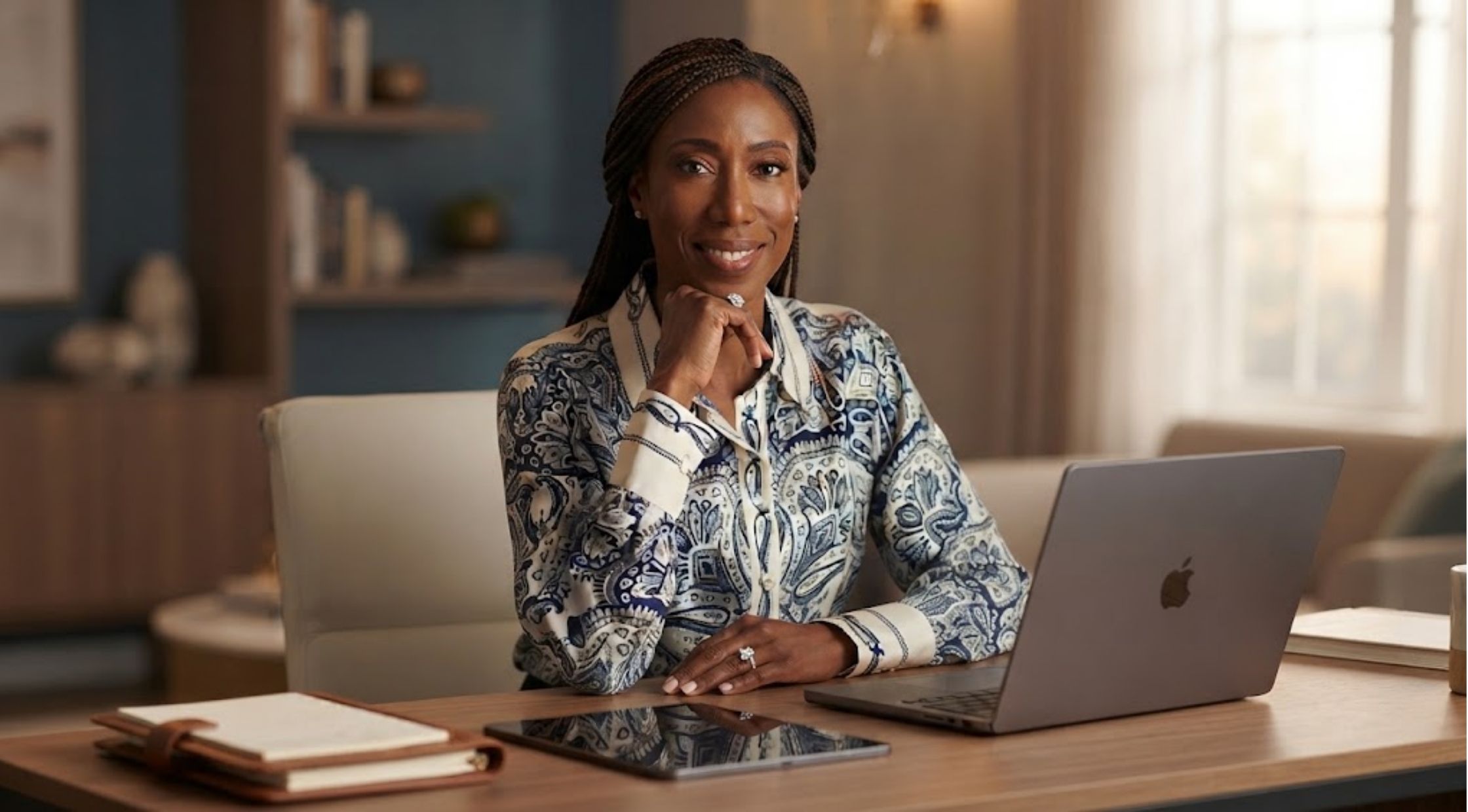 How to Style the I Jack Wright S01 Sally Blue Printed Silk Shirt