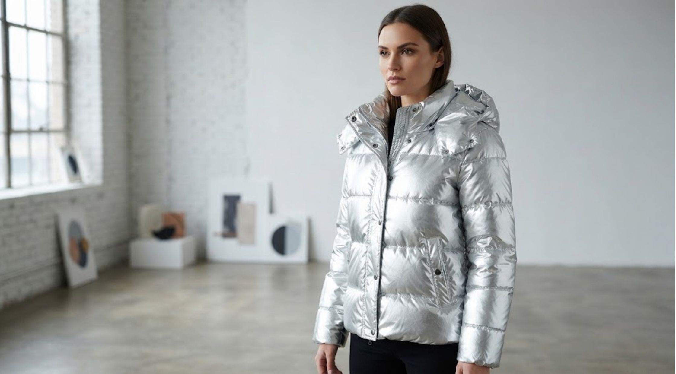 How to Style a Silver Puffer Jacket for a Sleek Winter Look
