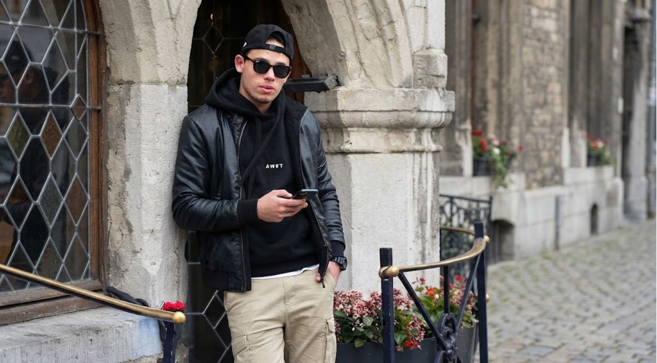 How to Style Anthony Ramos The Beauty Black Leather Jacket for a Bold Look