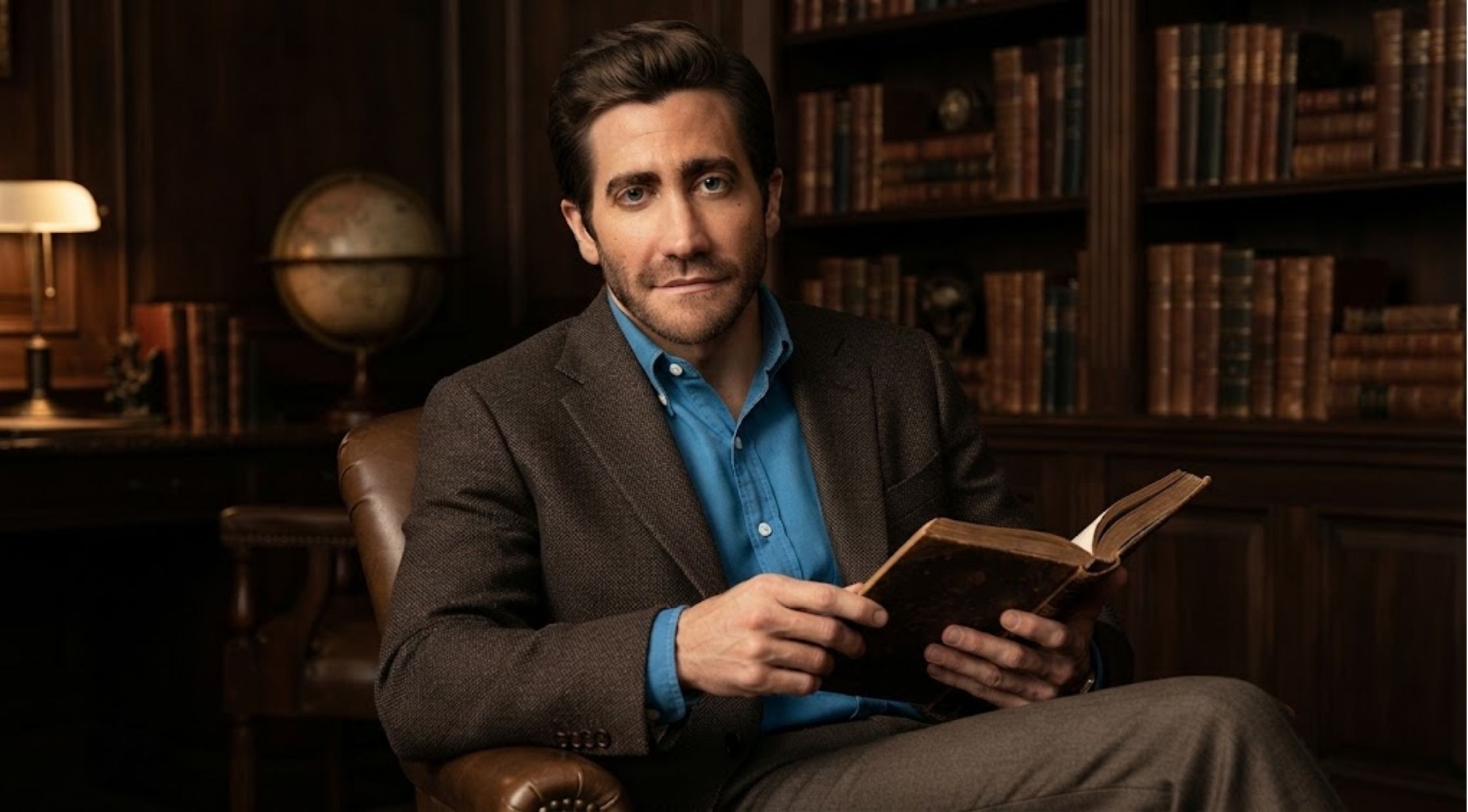 How to Style the In The Grey Jake Gyllenhaal Green Coat for a Rugged Look