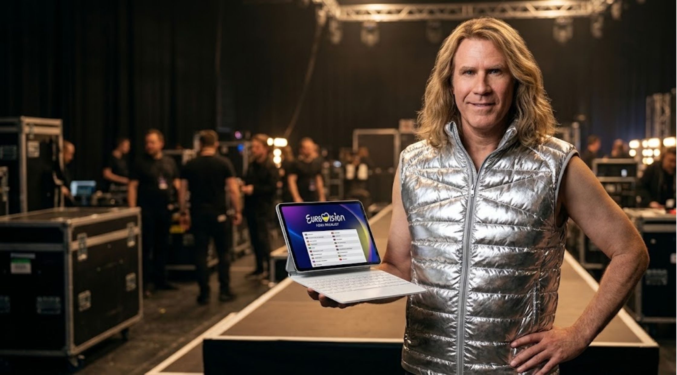 How to Style the Eurovision Song Contest Lars Erickssong Vest for a Futuristic Look