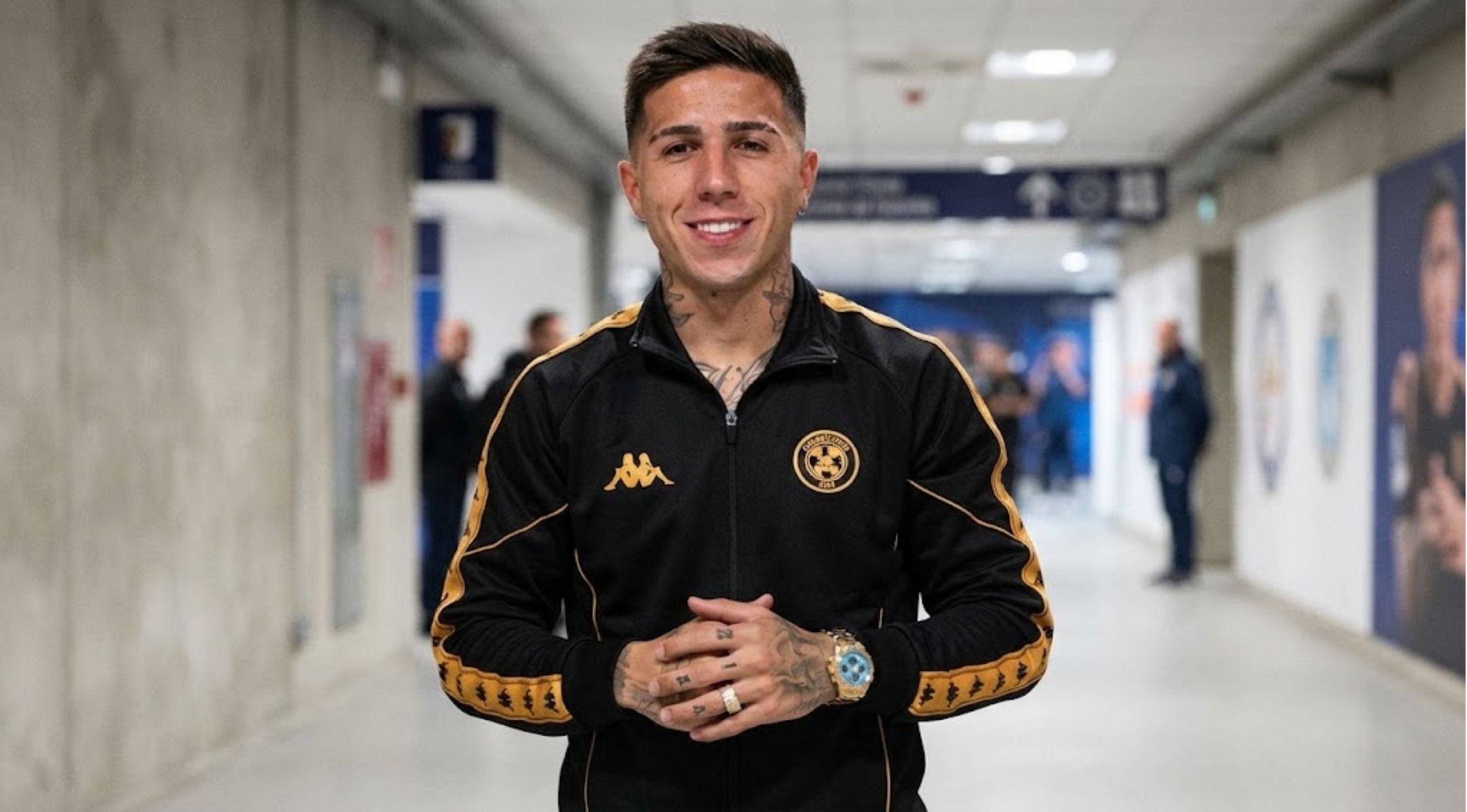 How to Style the Enzo Fernández Manchester City KING Track Jacket for a Luxury Athletic Look