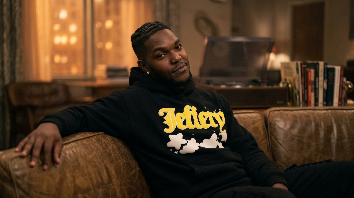 The Chi S08 Sp5der Jeffery Black Hoodie