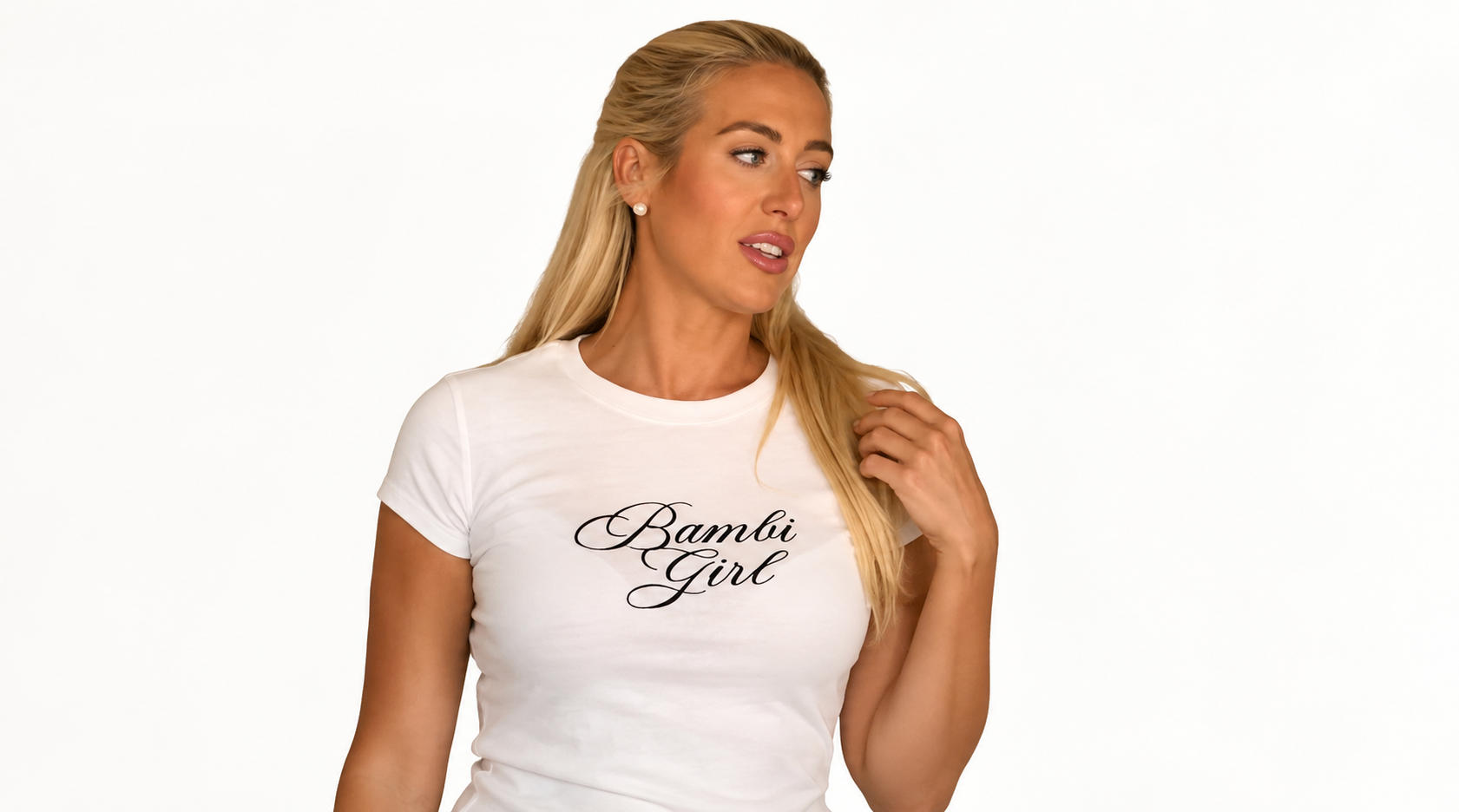 Paris Fury At Home with the Furys Bambi Girl white T-shirt