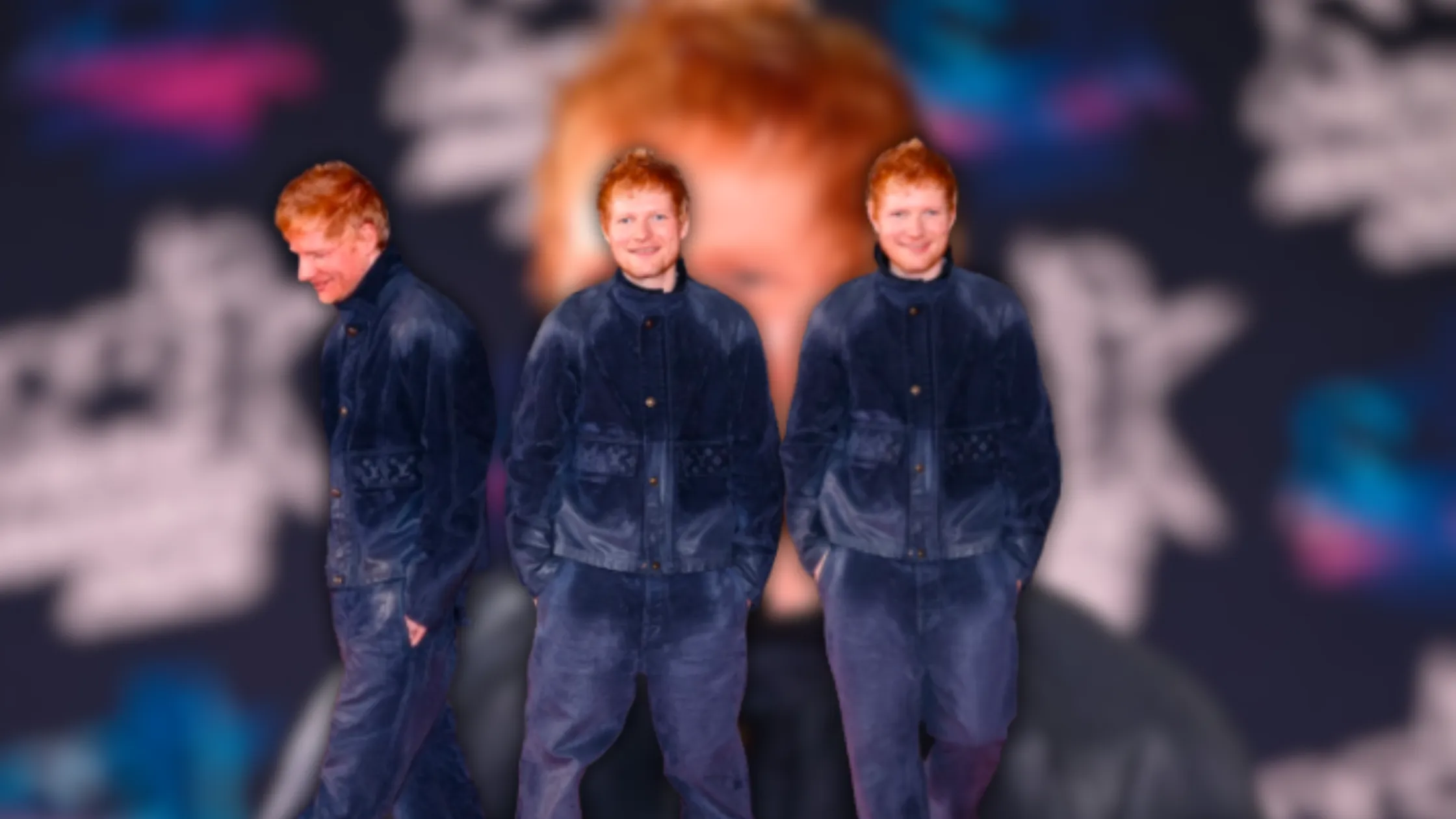 27th NRJ Music Awards Sees Ed Sheeran Rock a Velvet Jacket That Defines Modern Stage Style
