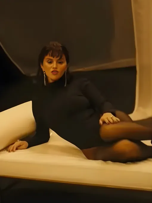 Selena Gomez In The Dark Romper