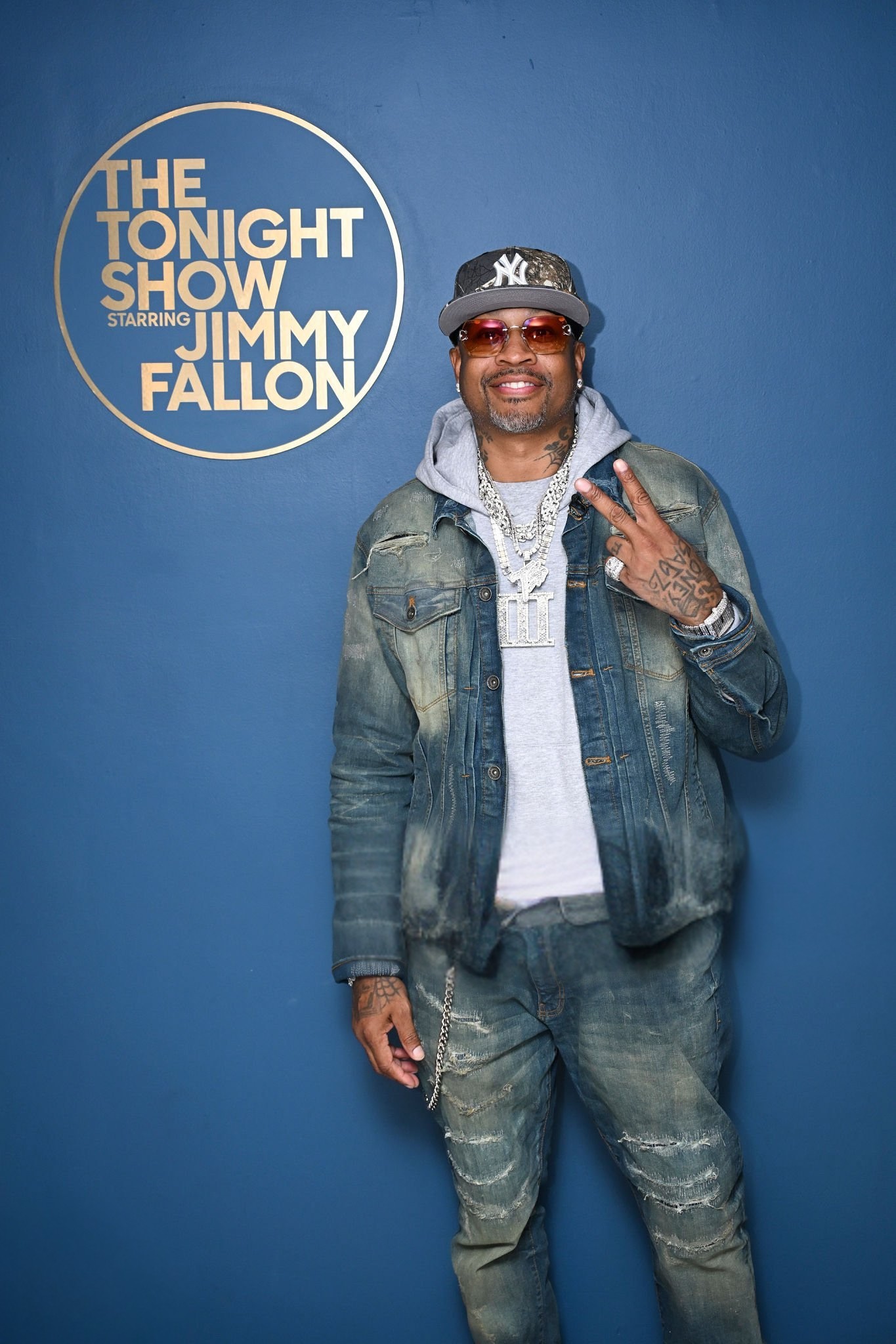 Allen Iversonâ€™s Denim Jacket on Fallon S13 | Streetwear Icon