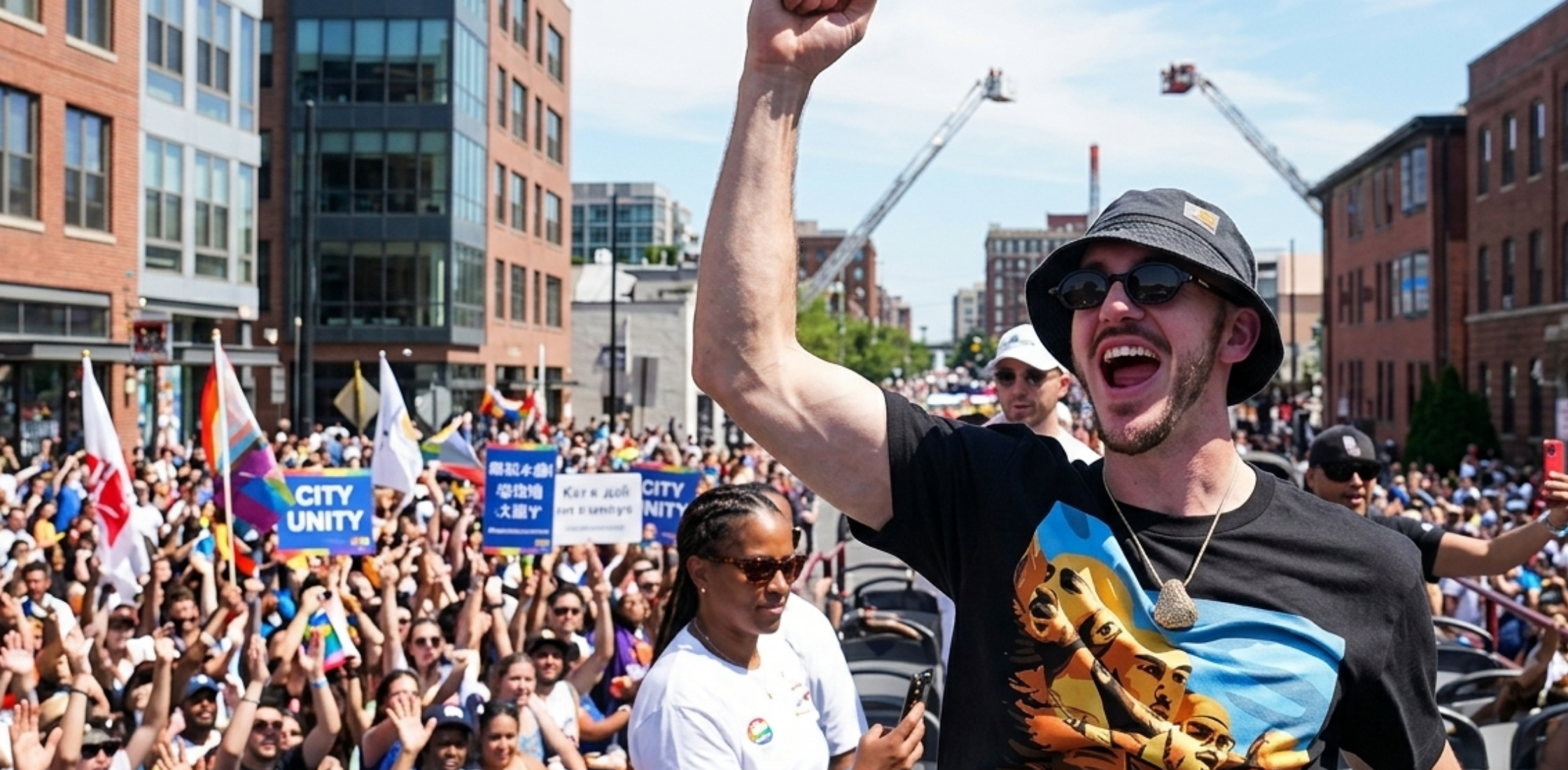 Alex Caruso Mount Rushmore Shirt featuring multi-tone graphic portraits on black tee with bold streetwear design