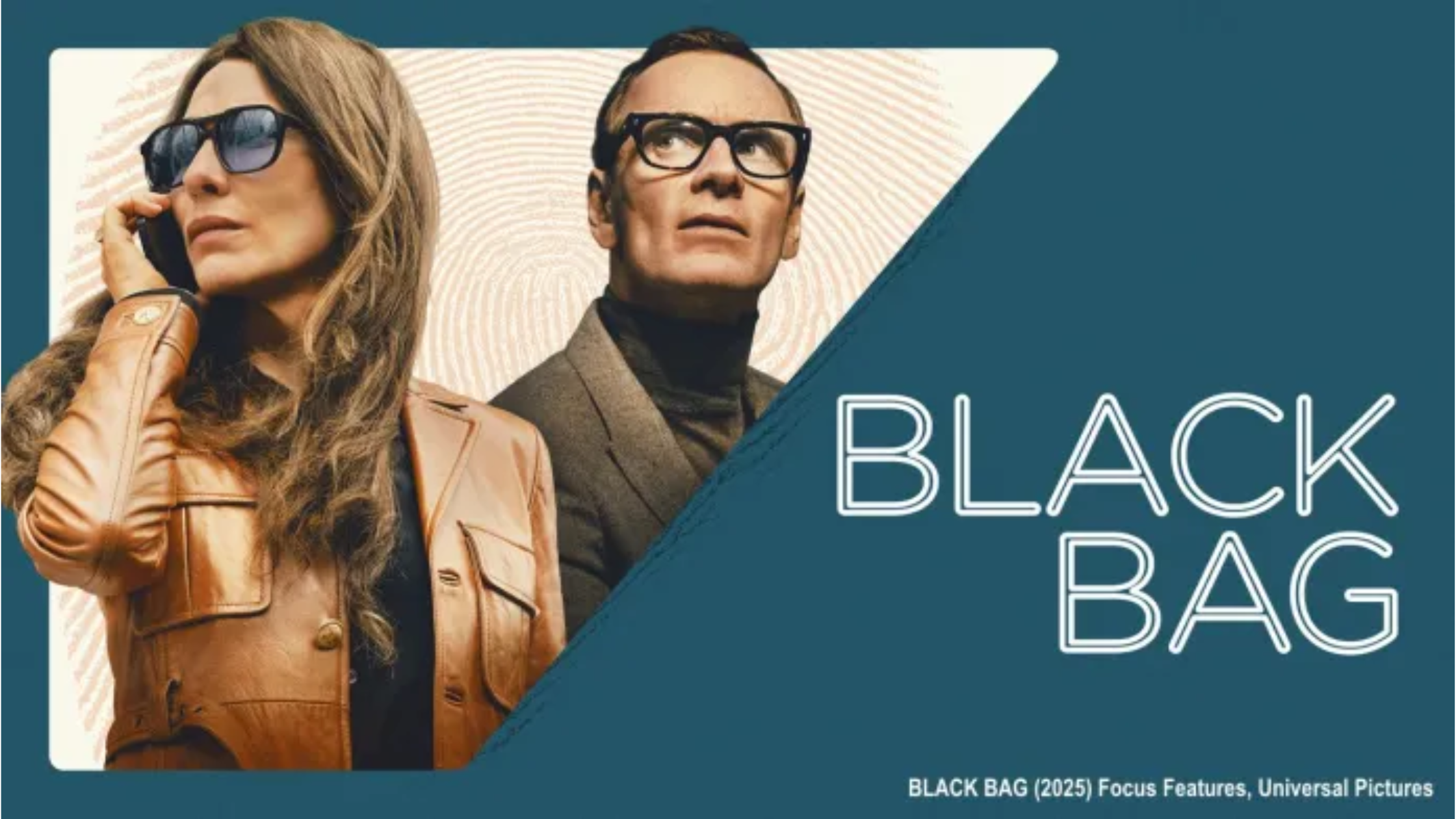 Cate Blanchett’s Black Bag (2025) Leather Jacket Look: Sharp, Stylish, and Iconic