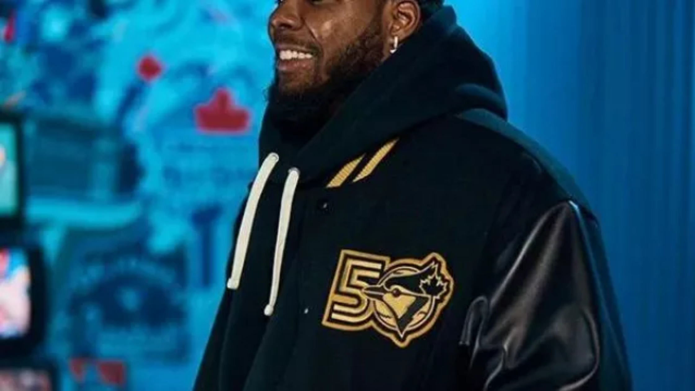 Celebrate Heritage and Style with the Roots Blue Jays 50th Anniversary Varsity Jacket