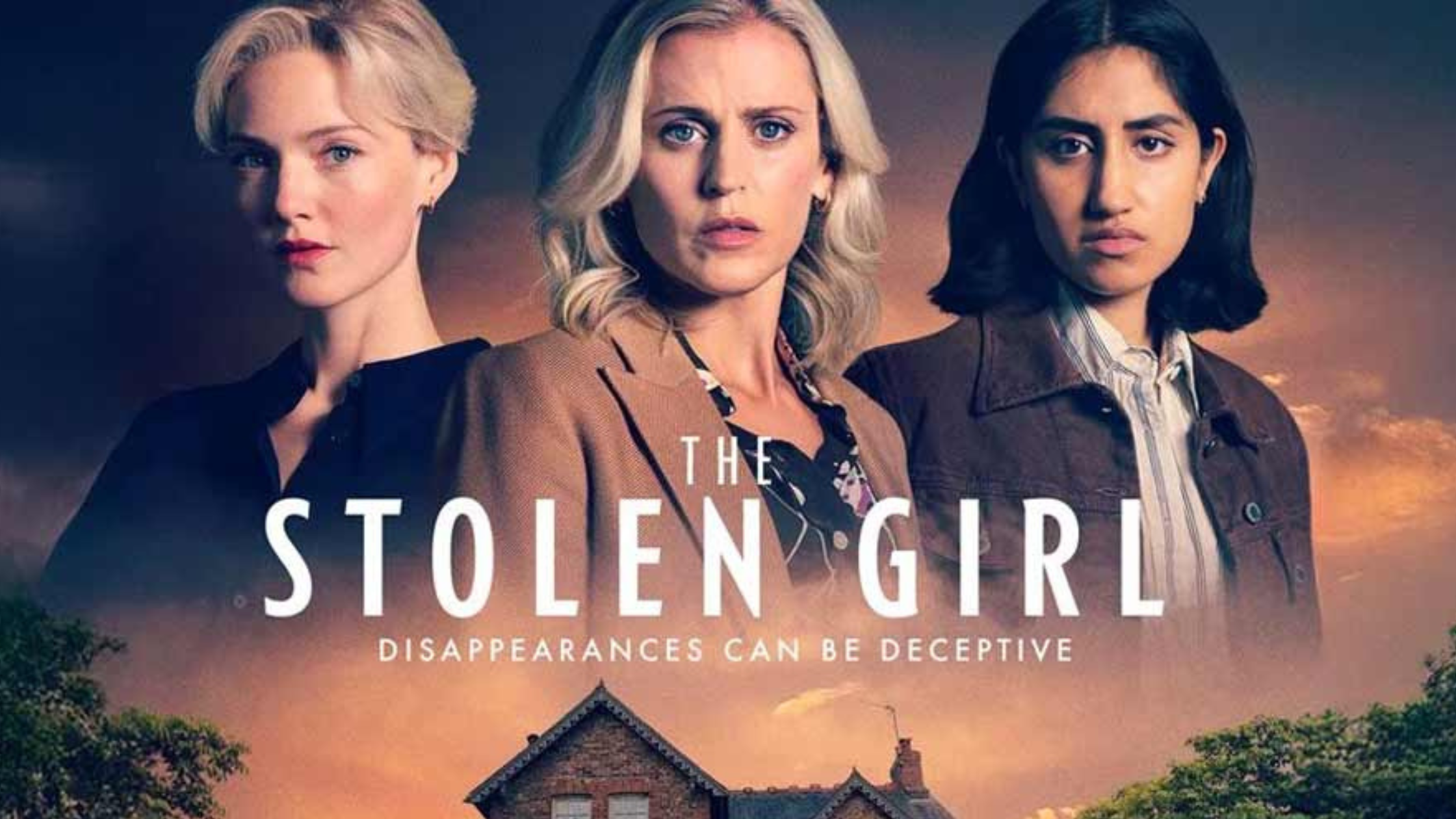 The Stolen Girl 2025 star Denise Gough wears a stylish plaid coat, adding a pop of color to the stage.