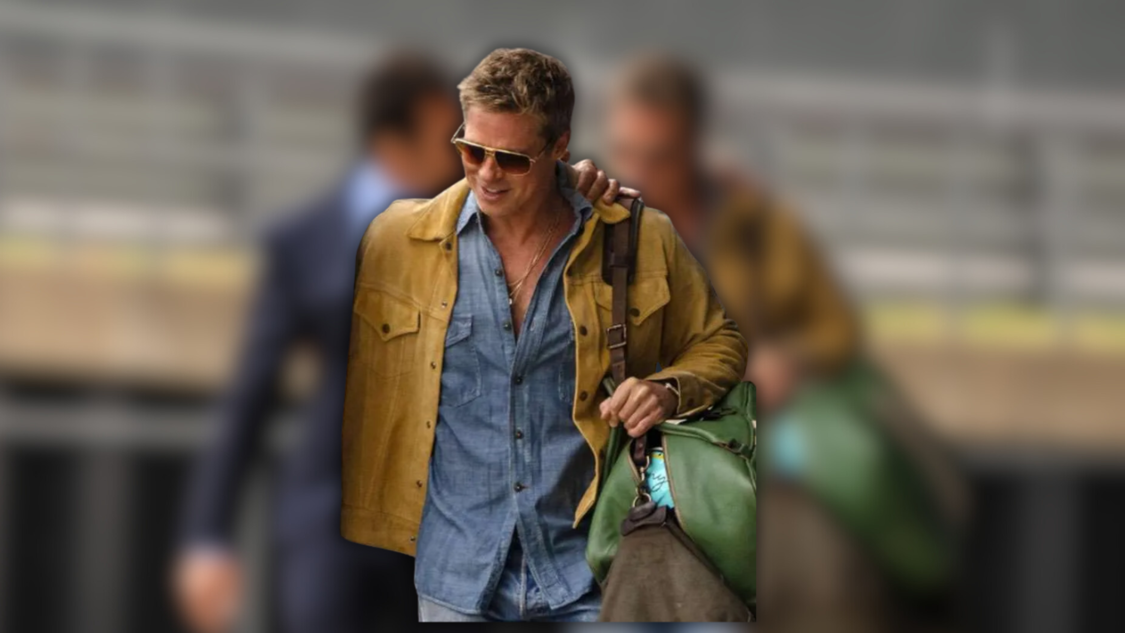 F1 The Movie 2025 Brad Pitt Suede Leather Jacket Inspires Effortless Cool and Classic Fashion