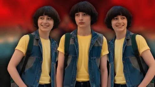 Finn Wolfhard’s Vintage Denim Vest Look in Stranger Things Season 3
