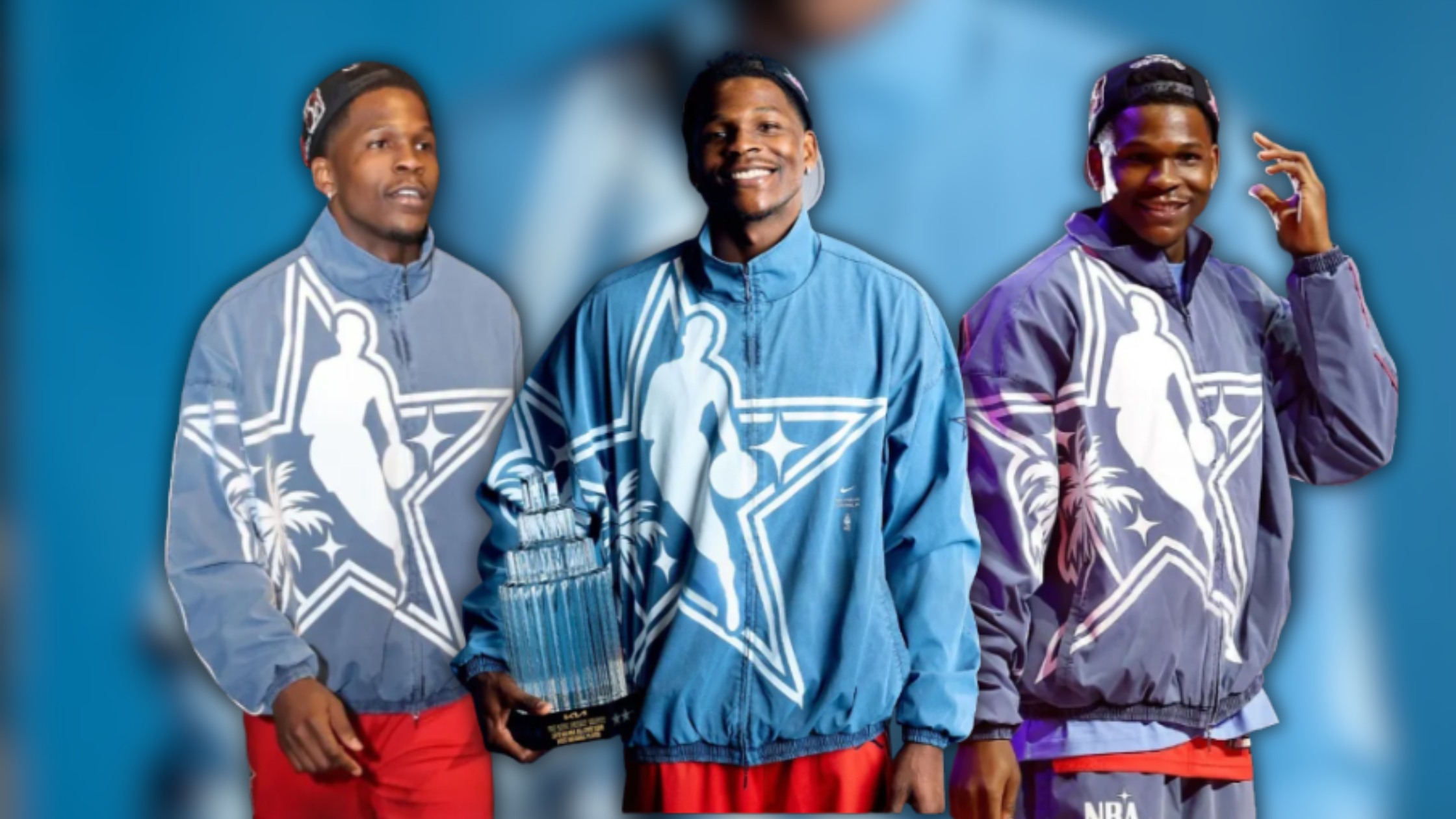 From Hardwood to High Fashion: Anthony Edwards’ 75th NBA Track Jacket Steals the Spotlight