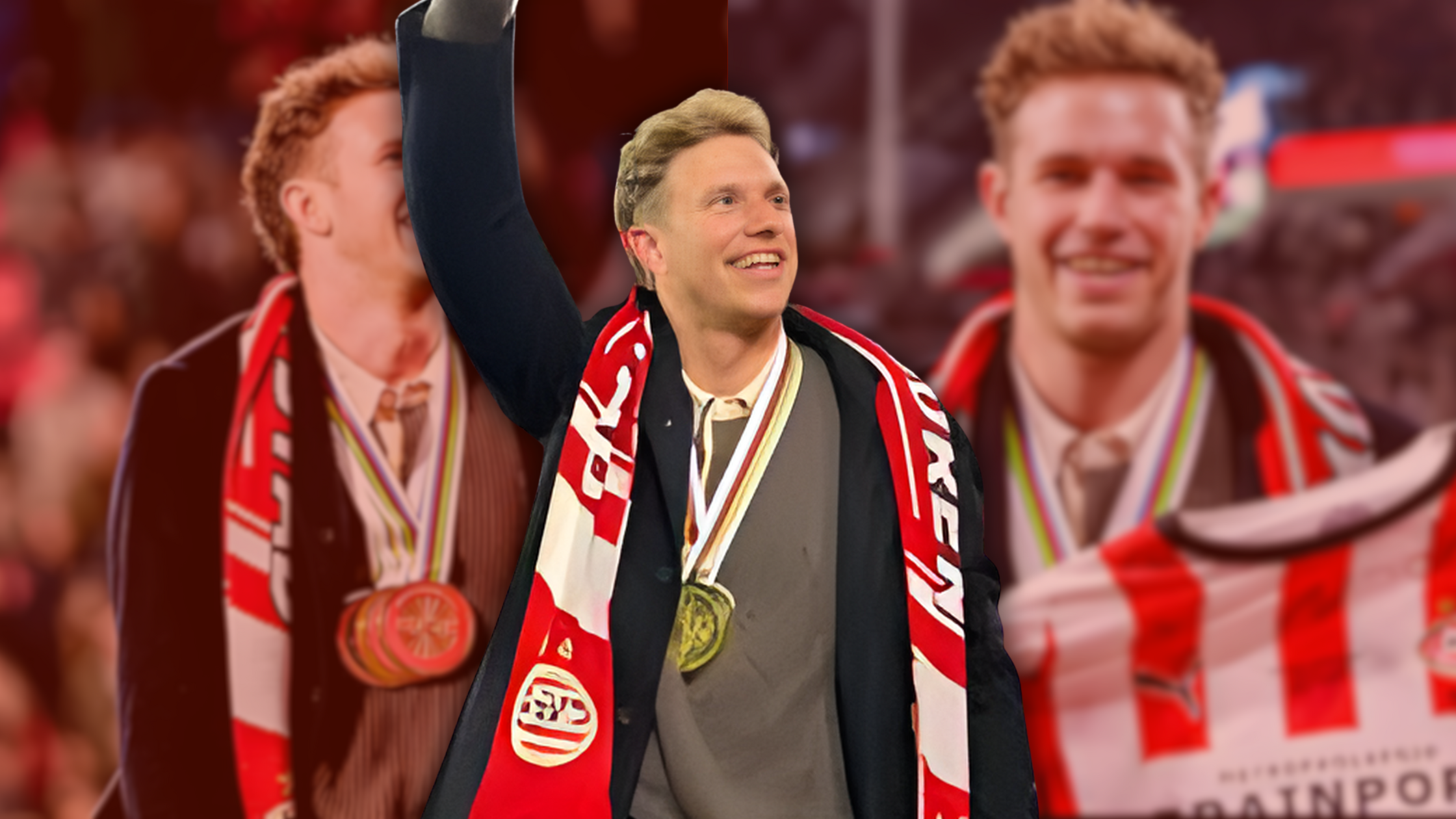 From the PSV Eindhoven Arena: Harrie Lavreysen Makes a Bold Fashion Statement Wearing a Timeless Trench Coat