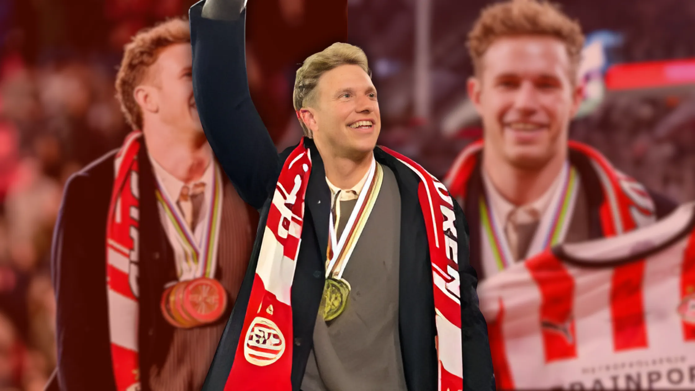 From the PSV Eindhoven Arena: Harrie Lavreysen Makes a Bold Fashion Statement Wearing a Timeless Trench Coat