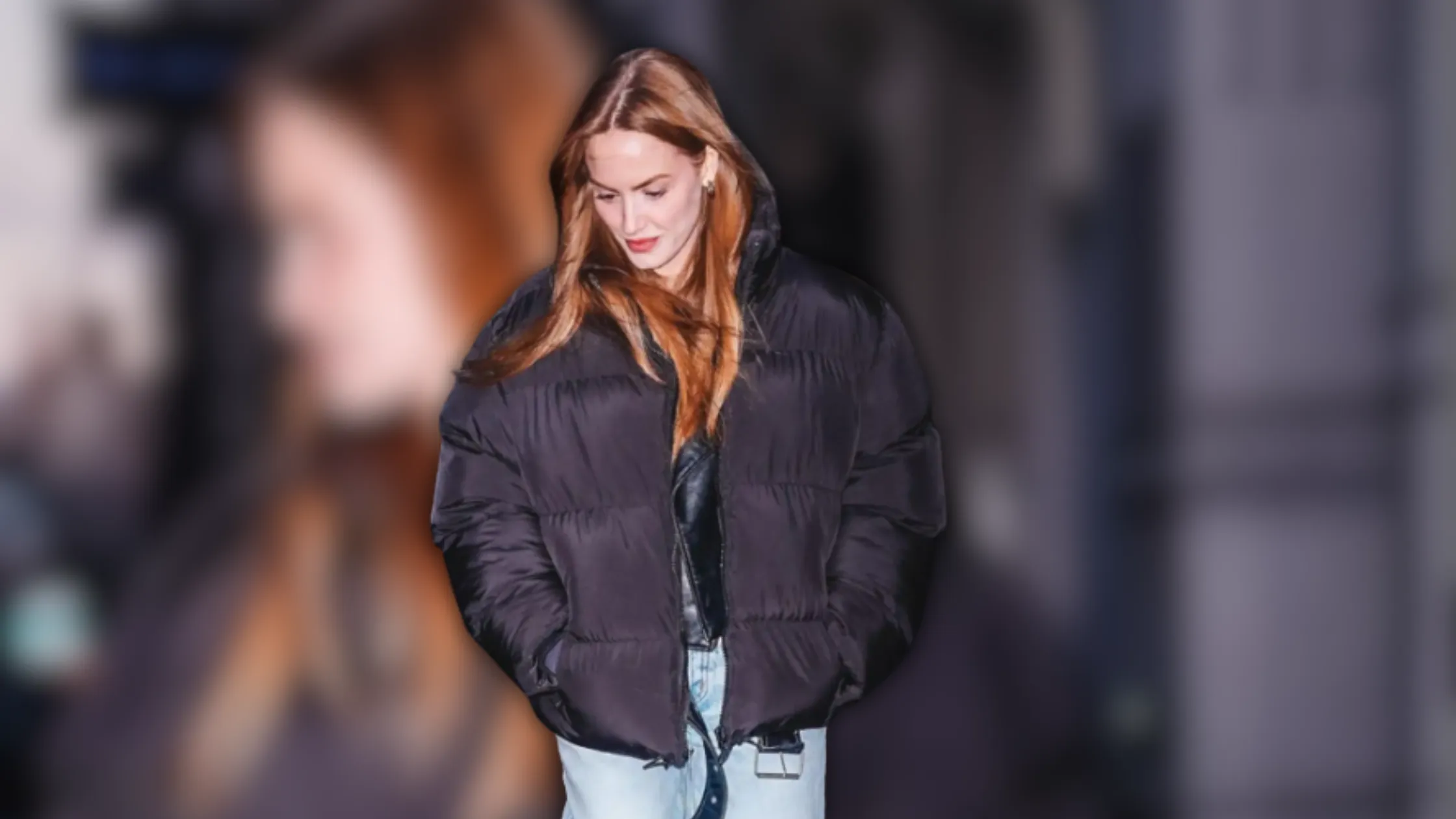 Haley Kalil Turns NYC Streets Into a Runway in a Statement Puffer Jacket