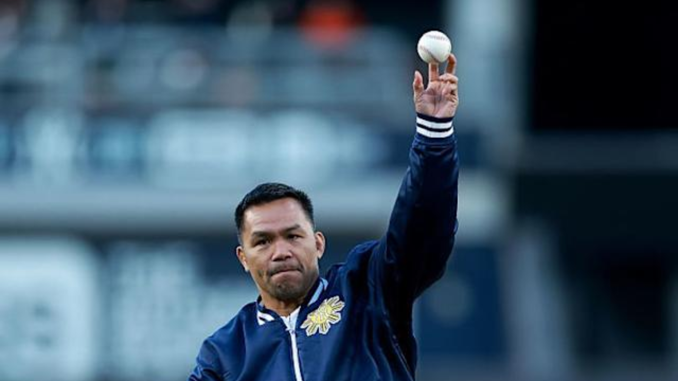 How to Style the Manny Pacquiao Athletics Vs New York Yankees Satin Jacket Like a Champion
