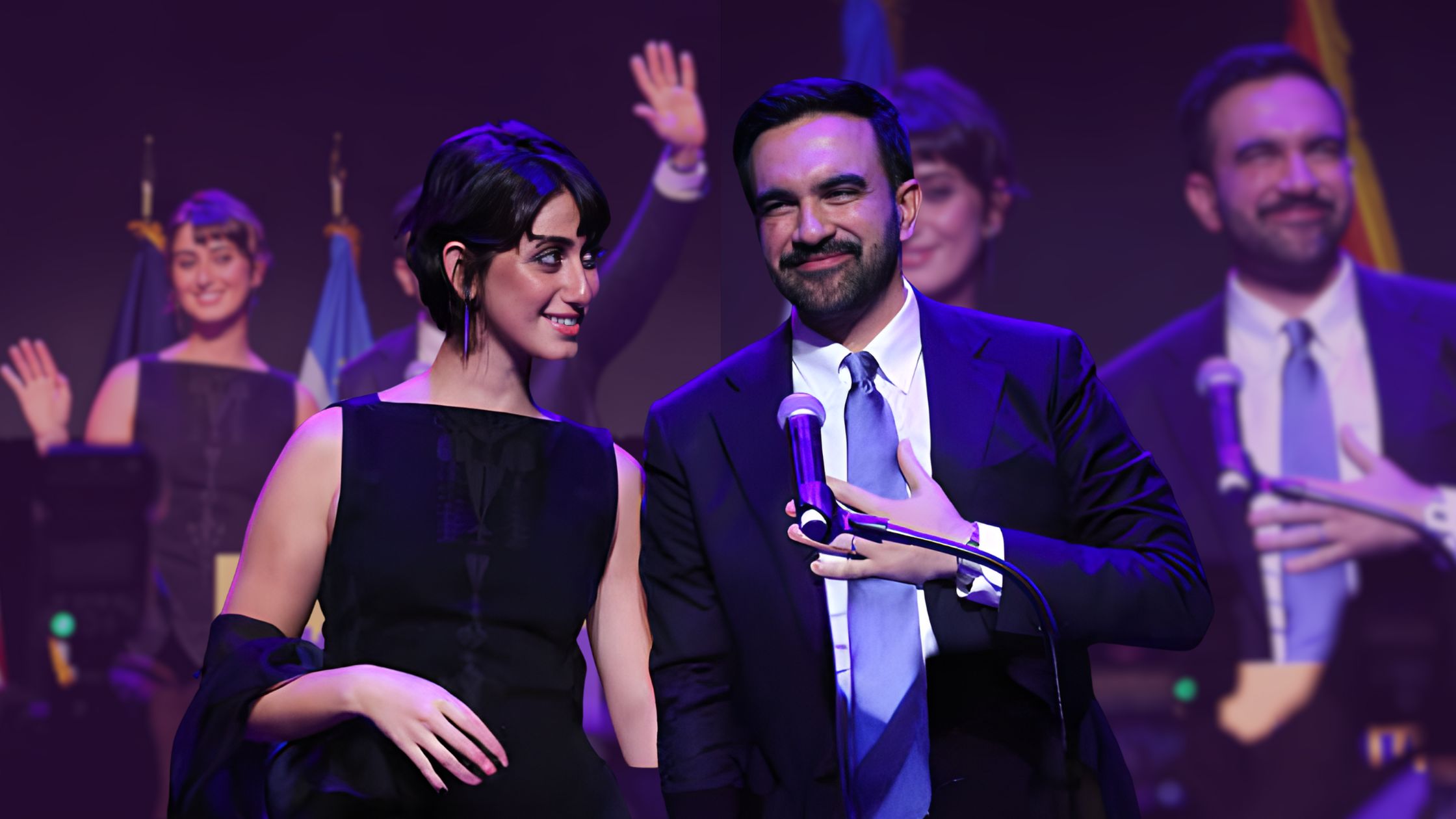 How Zohran Mamdani and Rama Duwaji Redefined Political Style at NYC Election Night