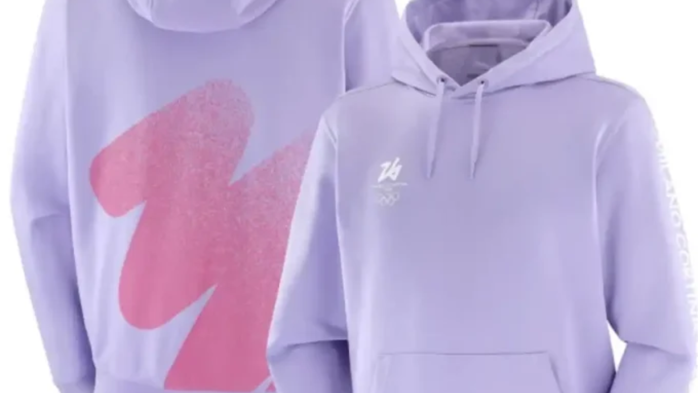 Looking for a Bold Winter Look? Try the Milano Cortina 2026 Olympics Graphic Purple Hoodie