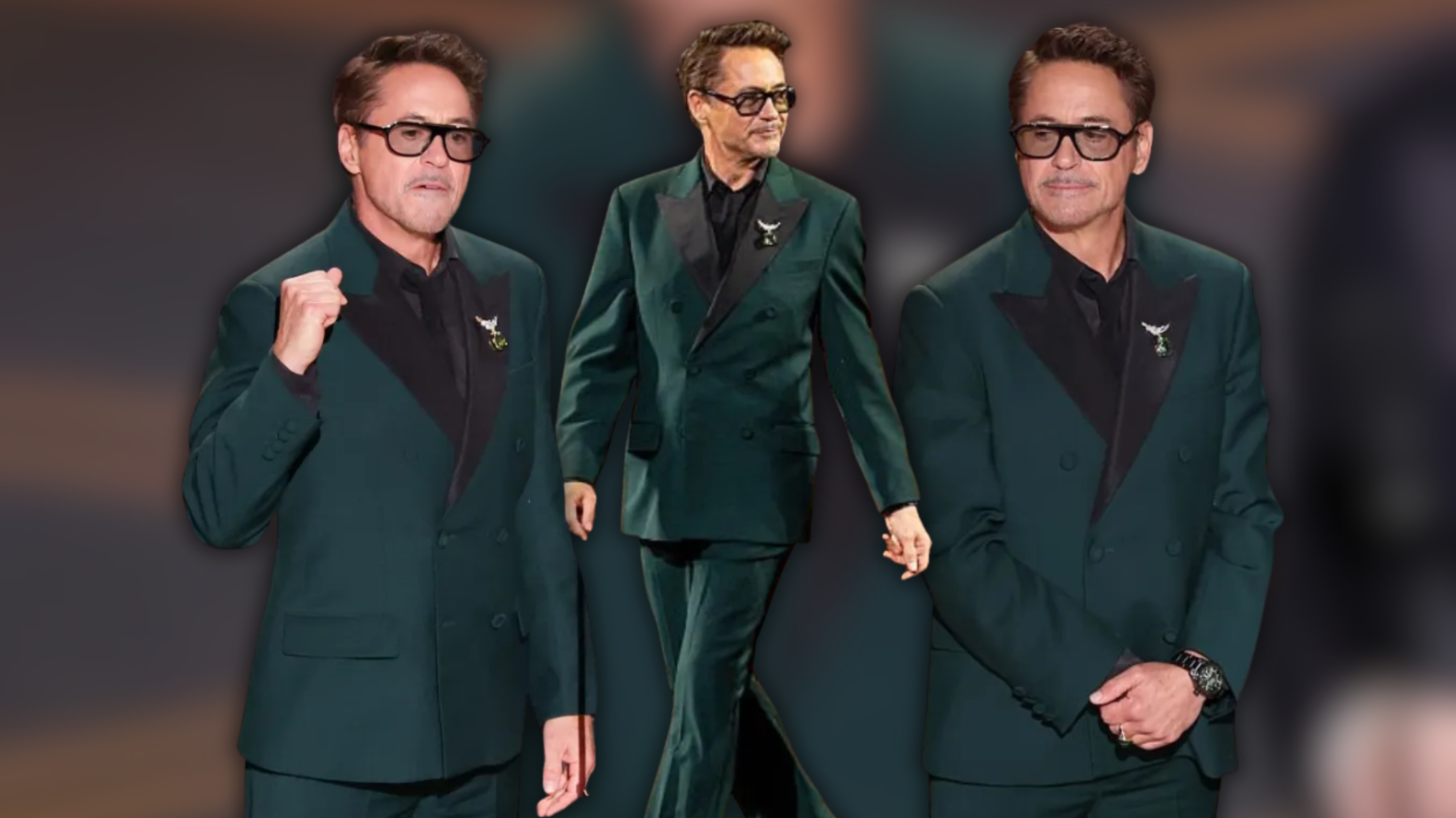 Robert Downey 98th Annual Oscars Suit: Emerald Elegance on the Red Carpet