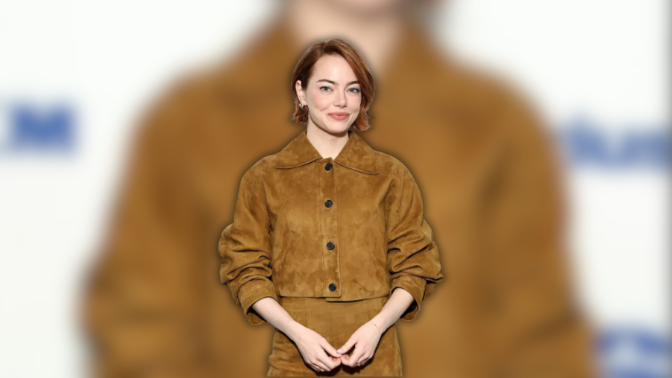 Style Spotlight: Emma Stone’s Cropped Jacket Look at SiriusXM’s Town Hall Wins Fans Over
